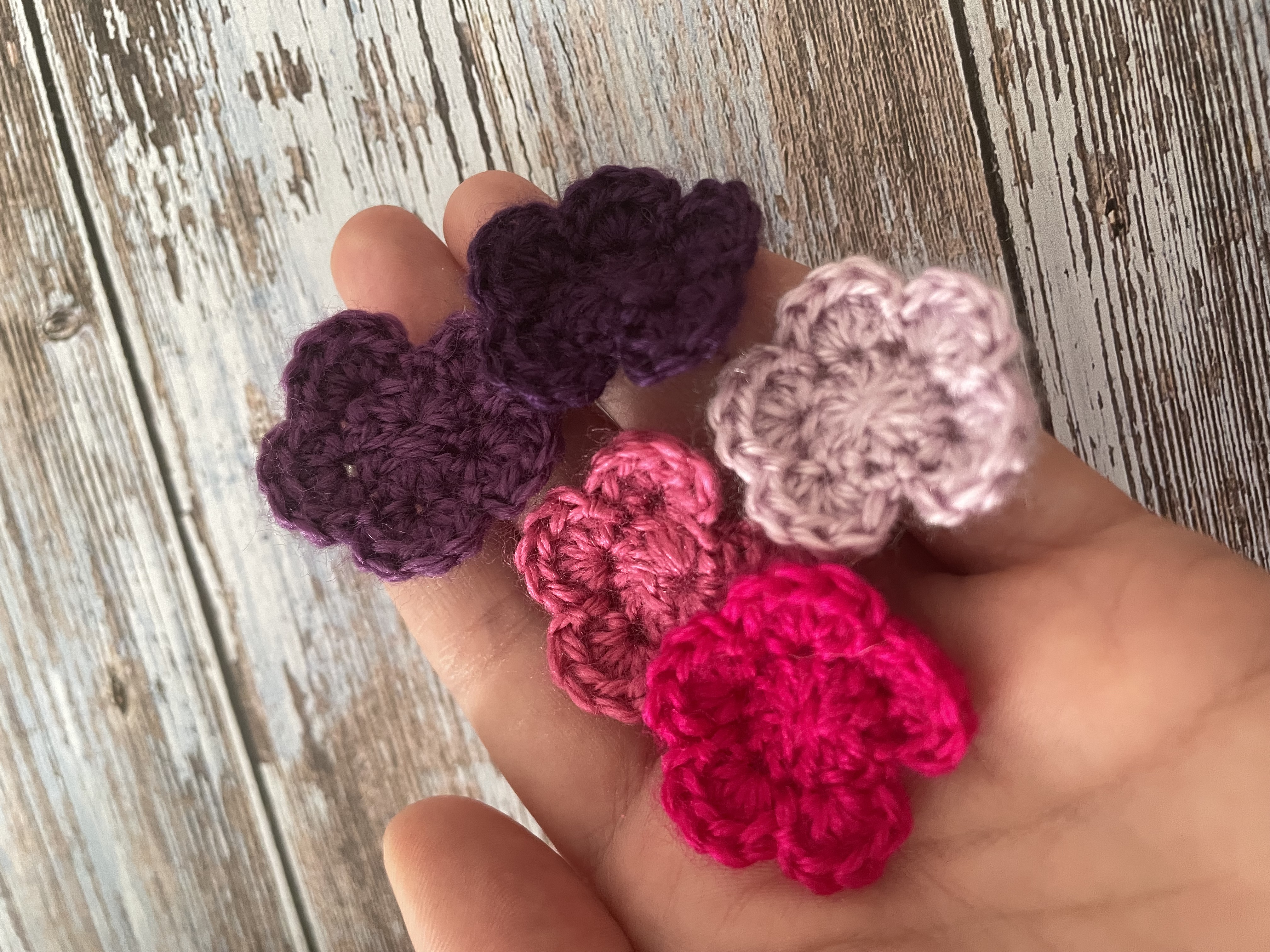 Broches fleurs : anémones