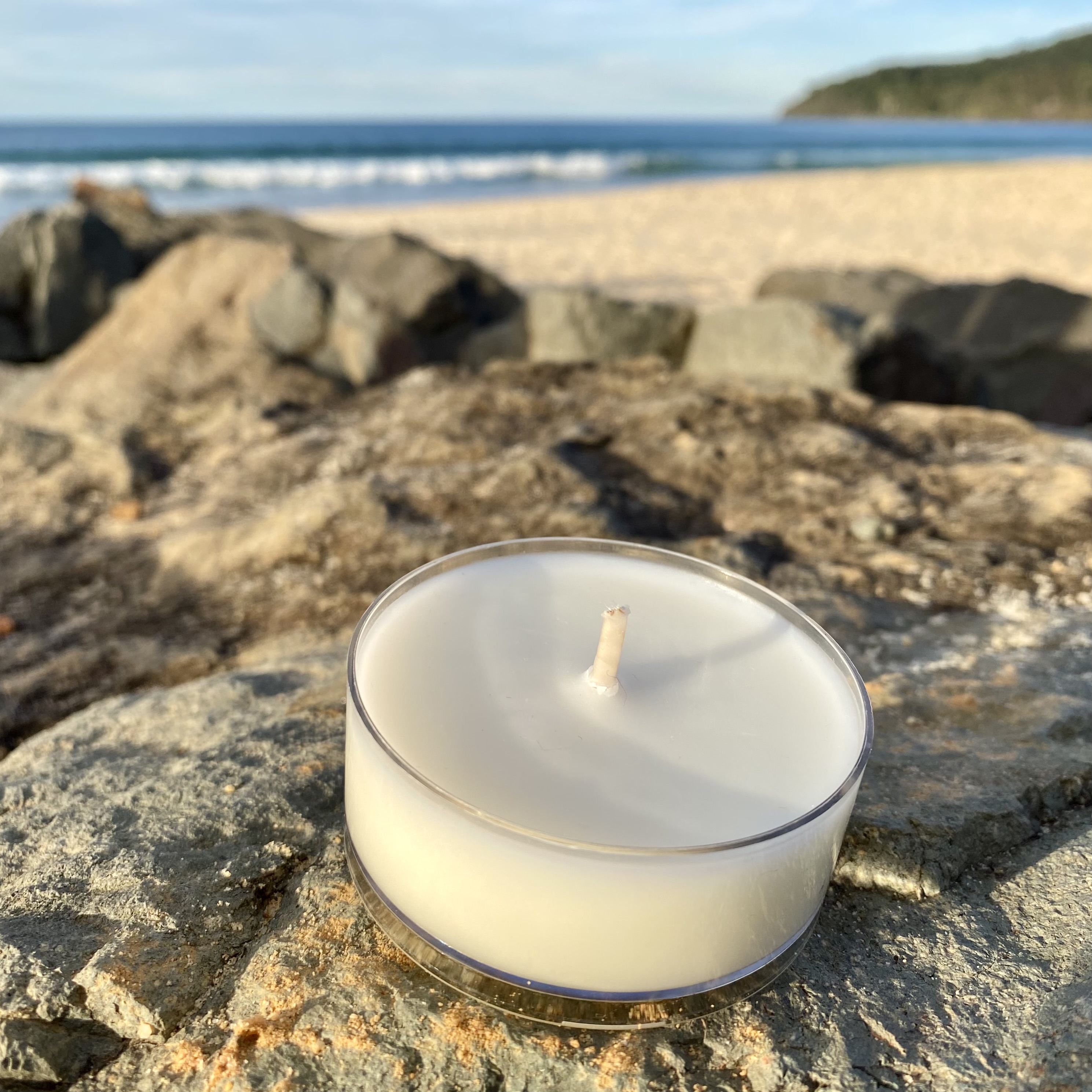 Amalfi Coast Coconut Soy Maxi Tealight Candle