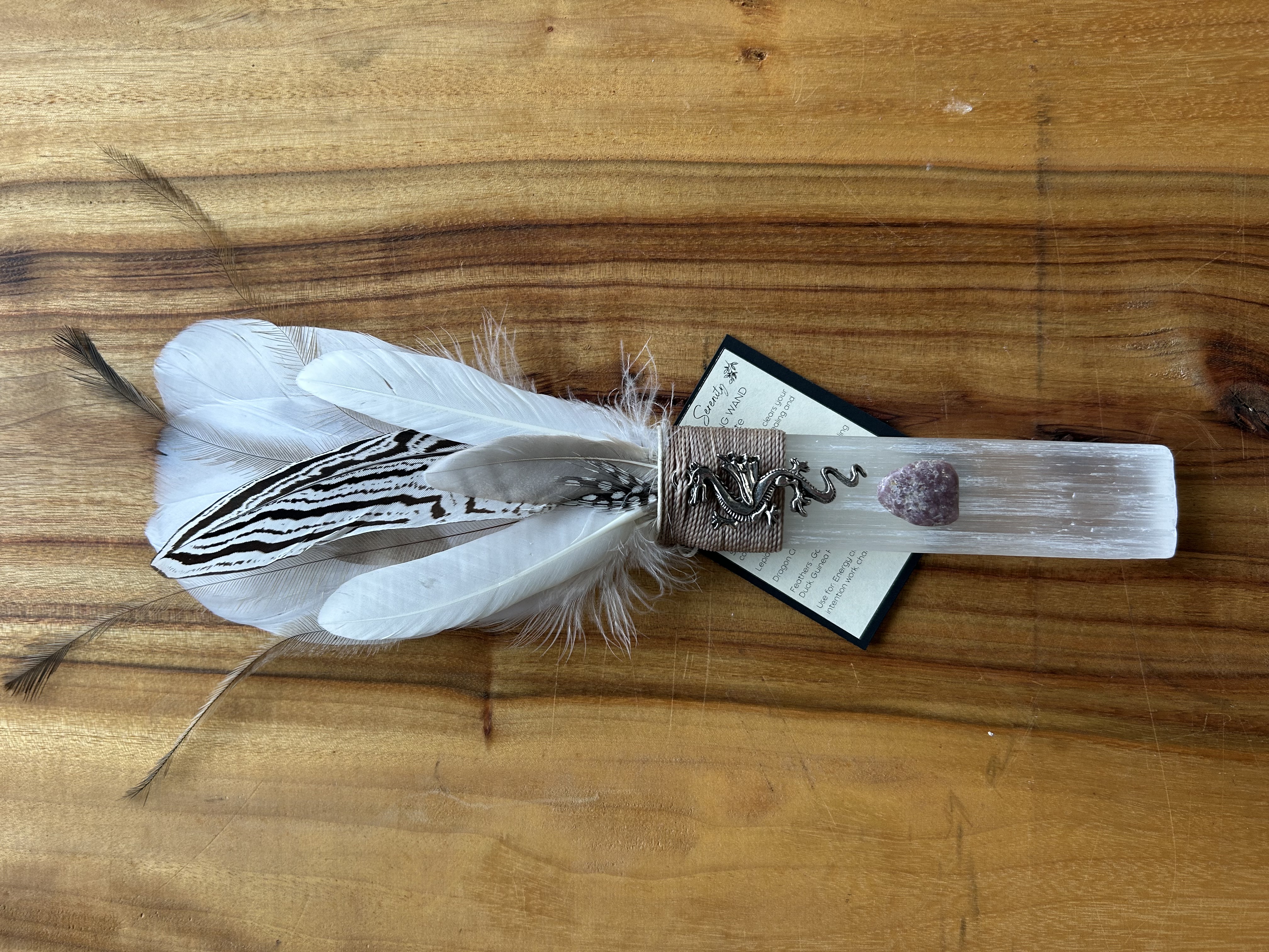 Selenite Healing Wand