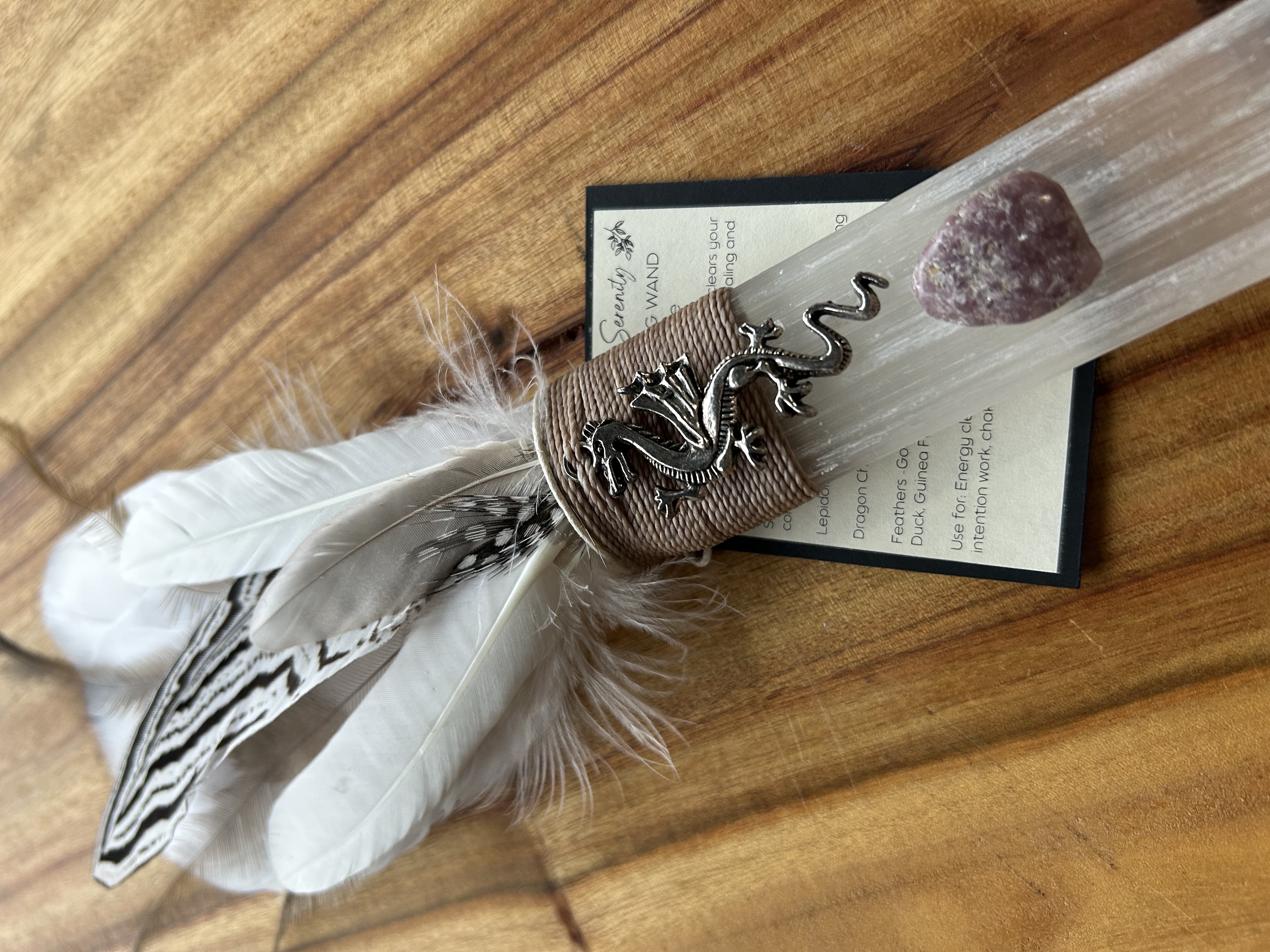 Selenite Healing Wand