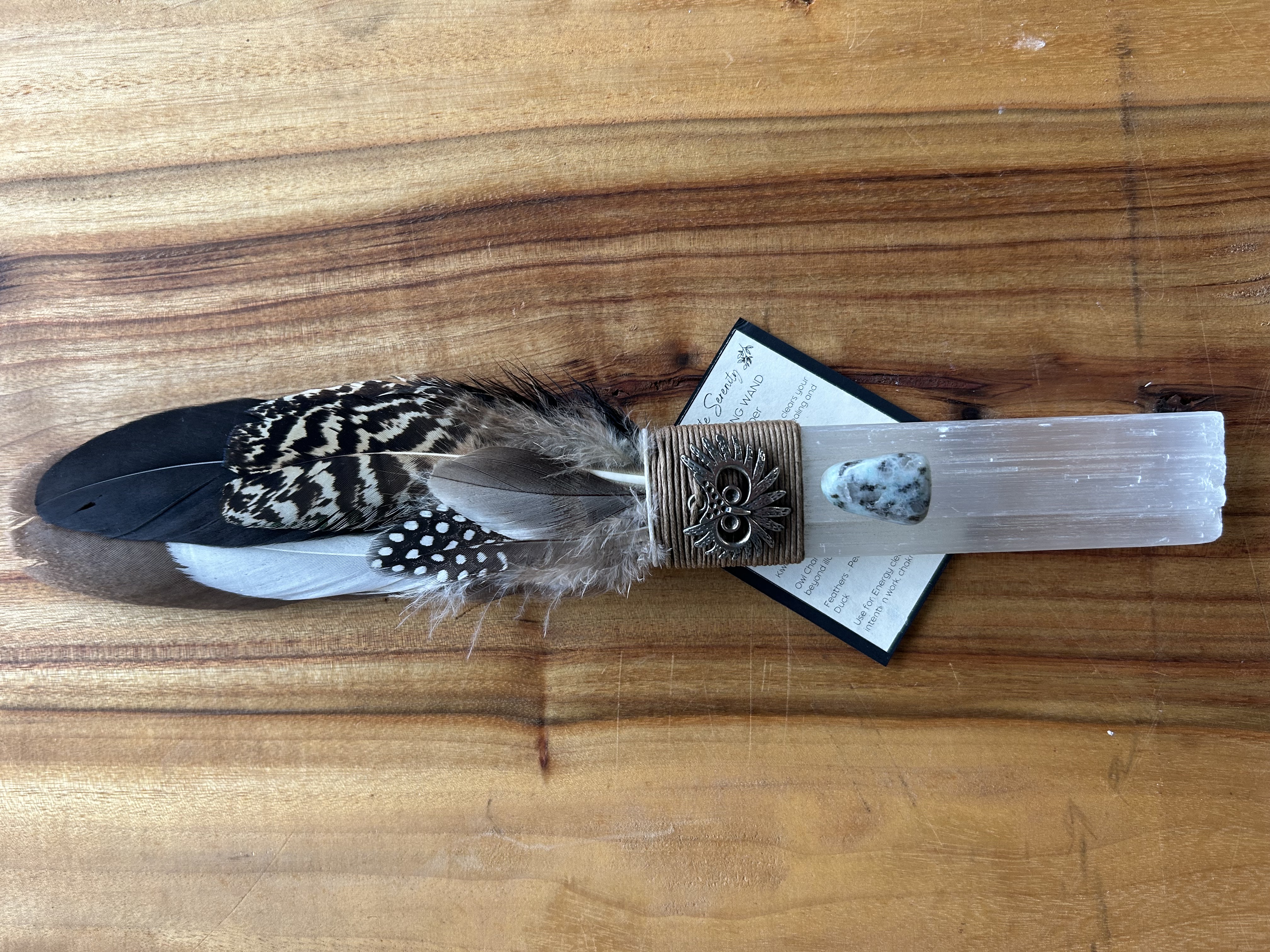 Selenite Healing Wand