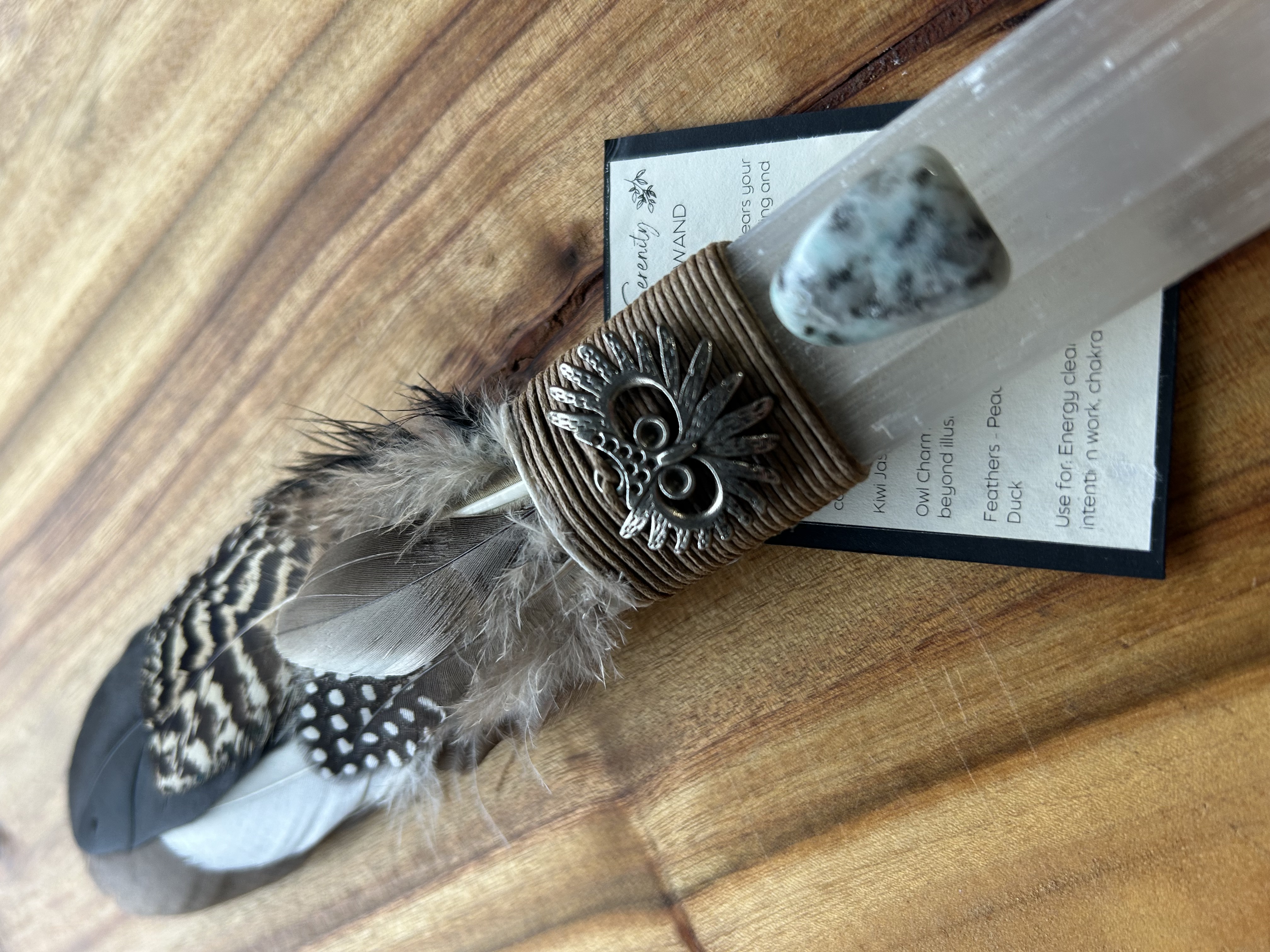 Selenite Healing Wand