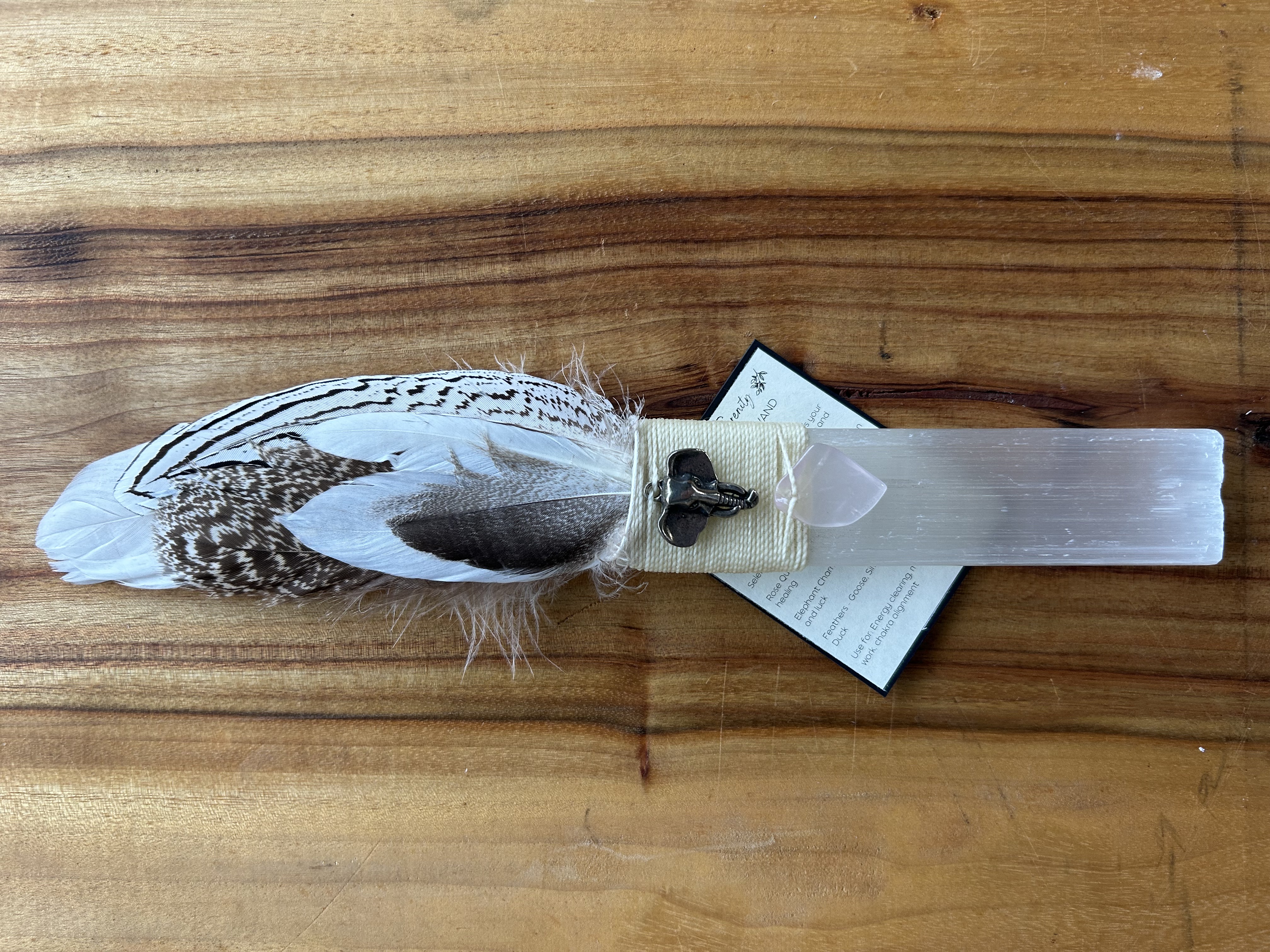 Selenite Healing Wand