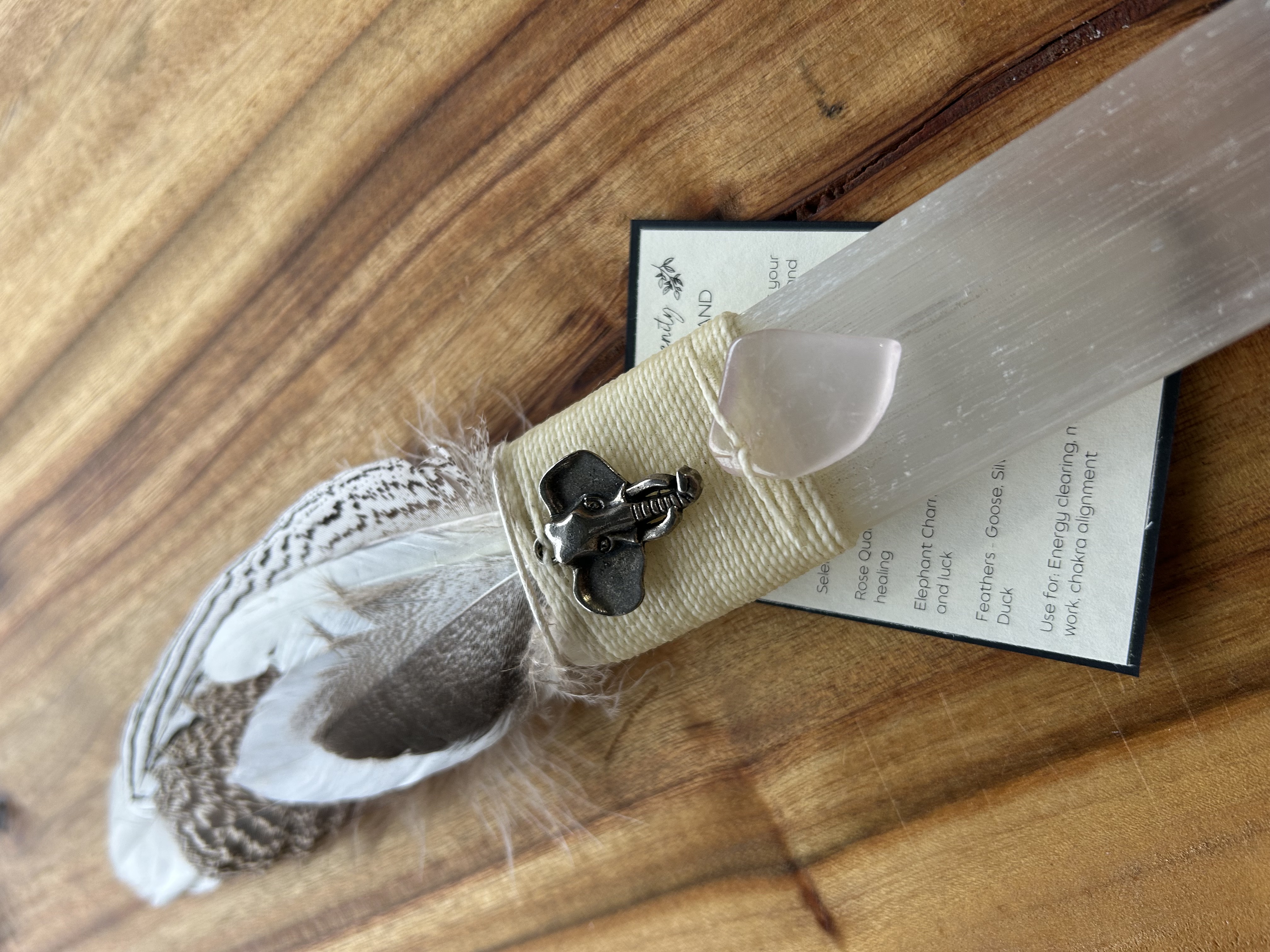 Selenite Healing Wand