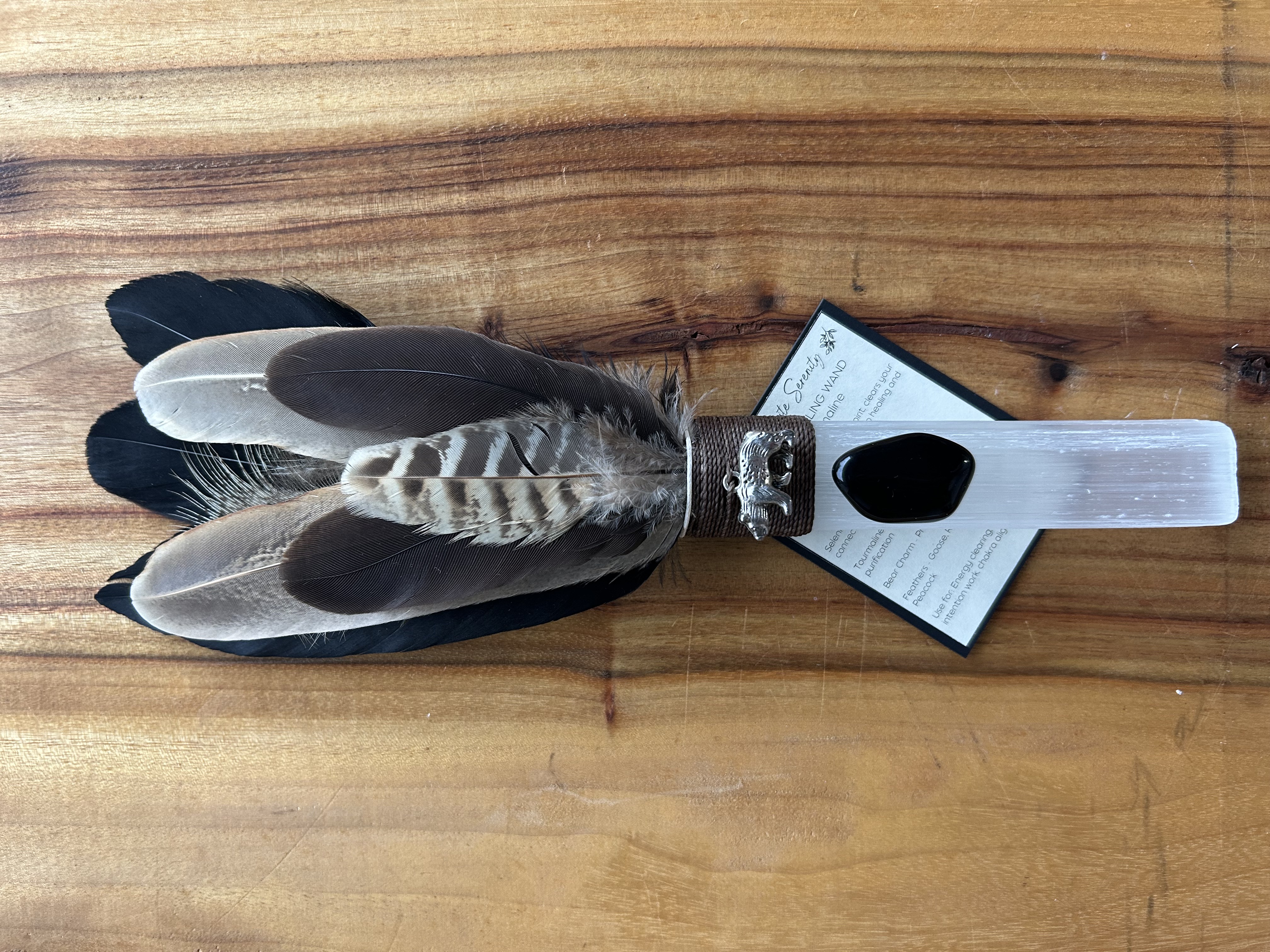 Selenite Healing Wand