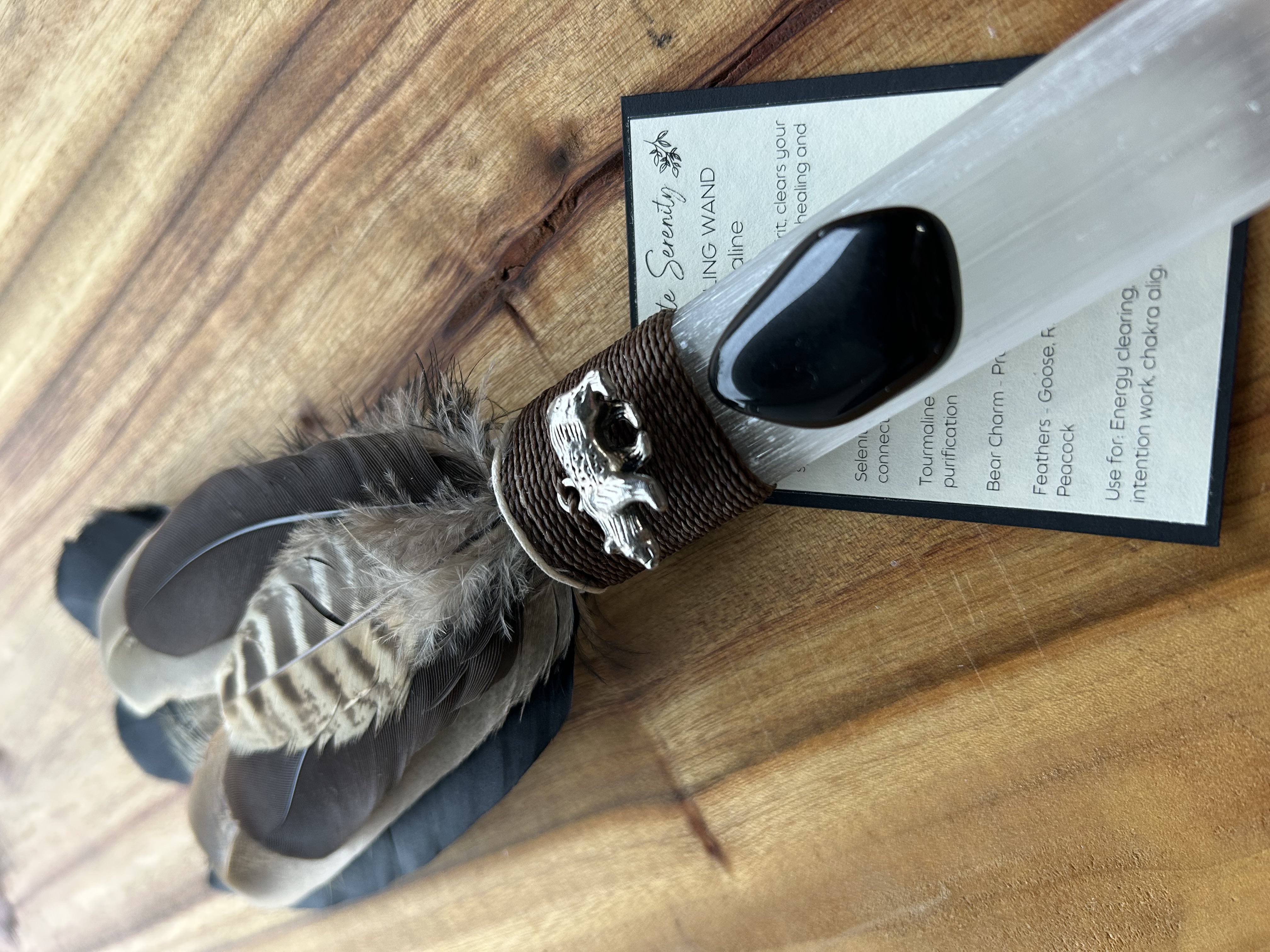 Selenite Healing Wand