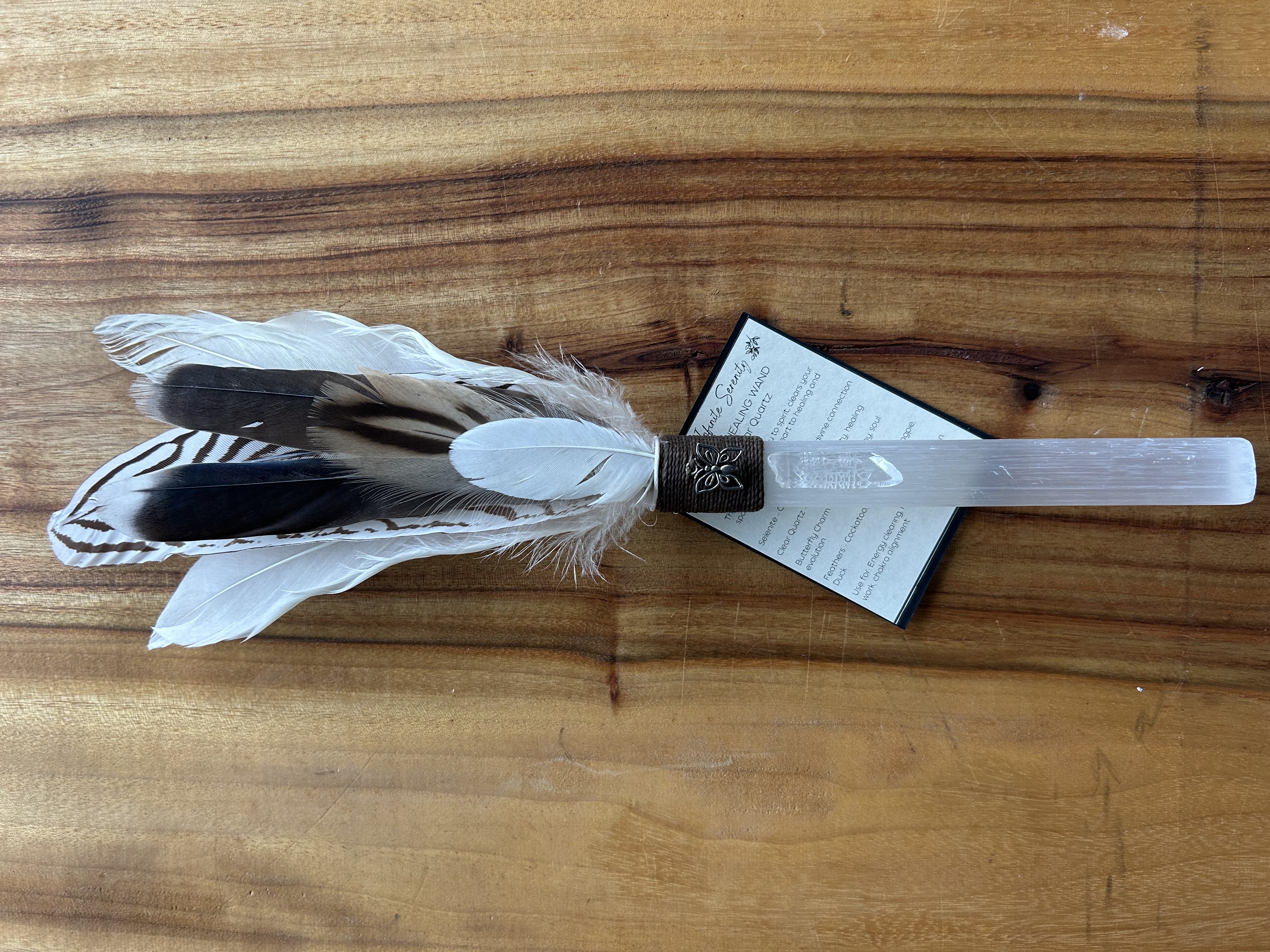 Selenite Healing Wand