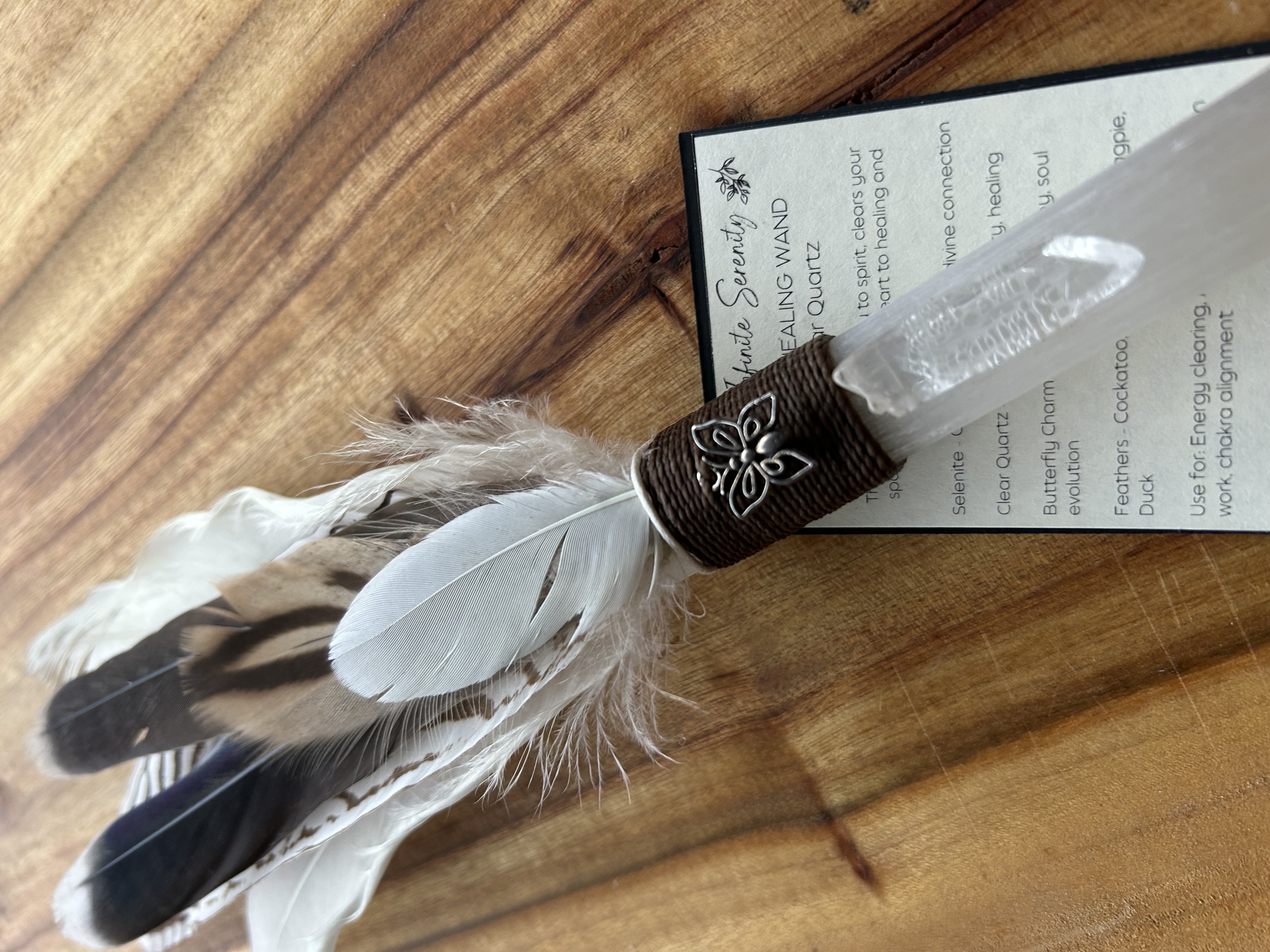 Selenite Healing Wand