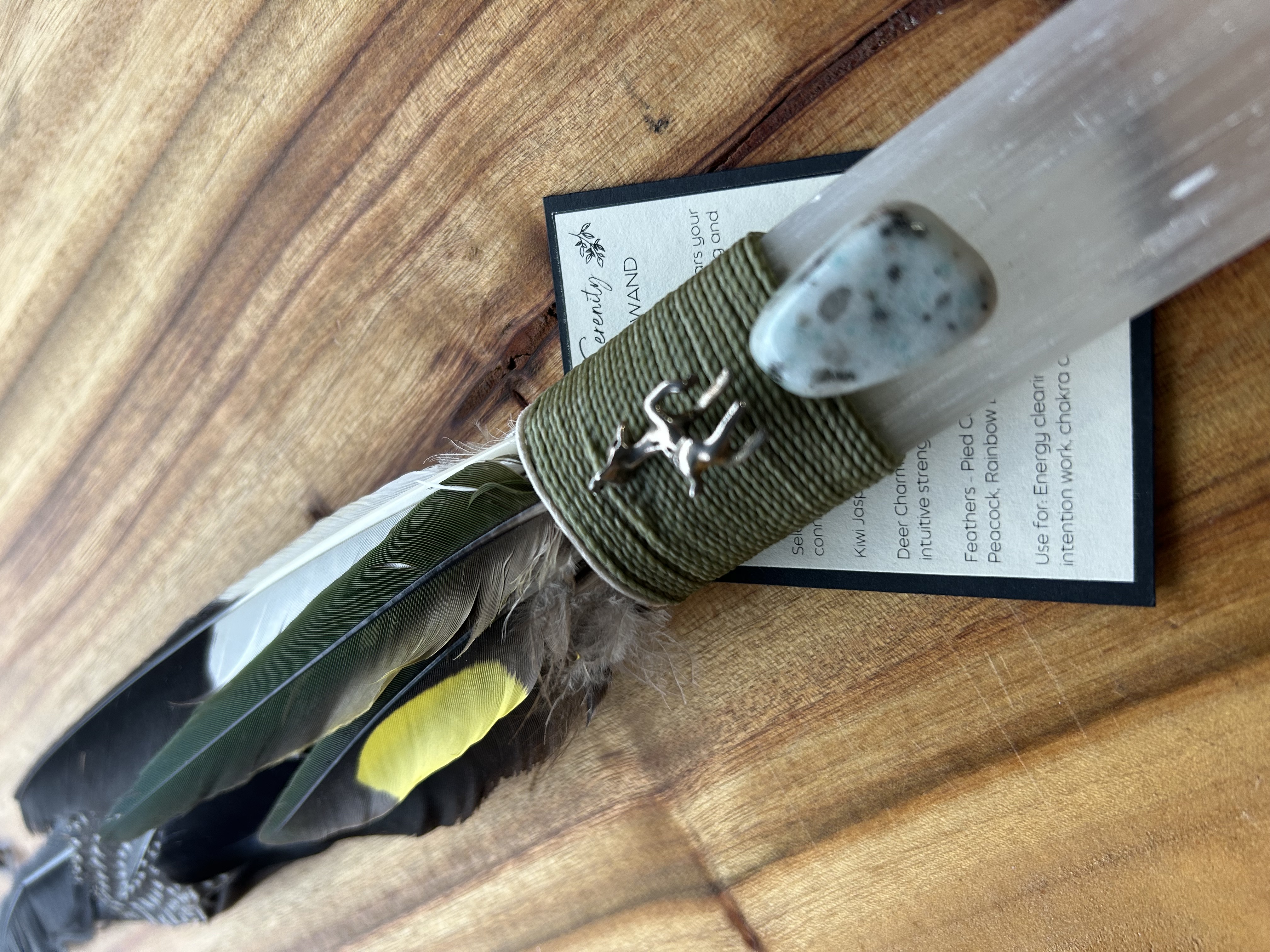 Selenite Healing Wand