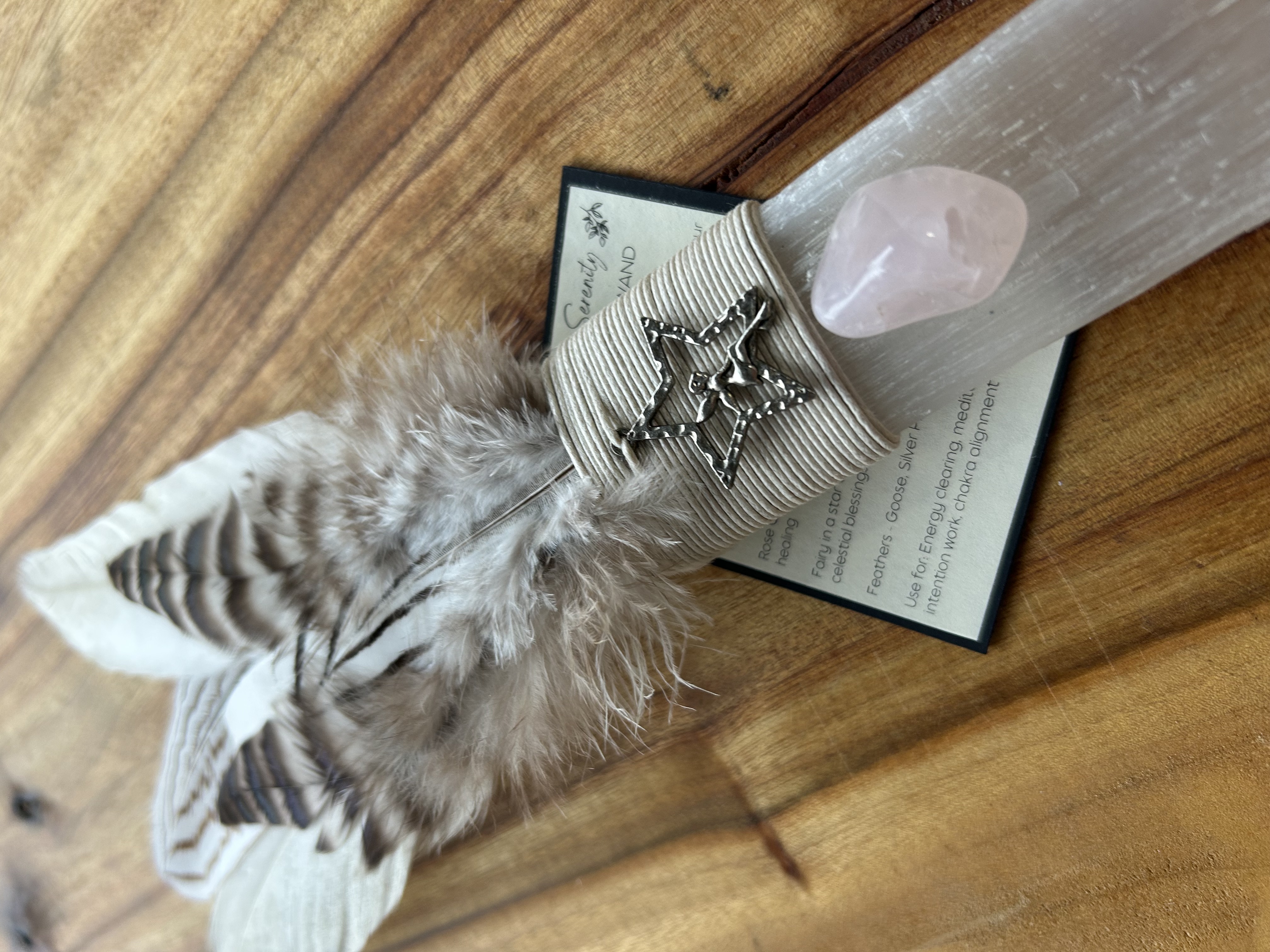 Selenite Healing Wand