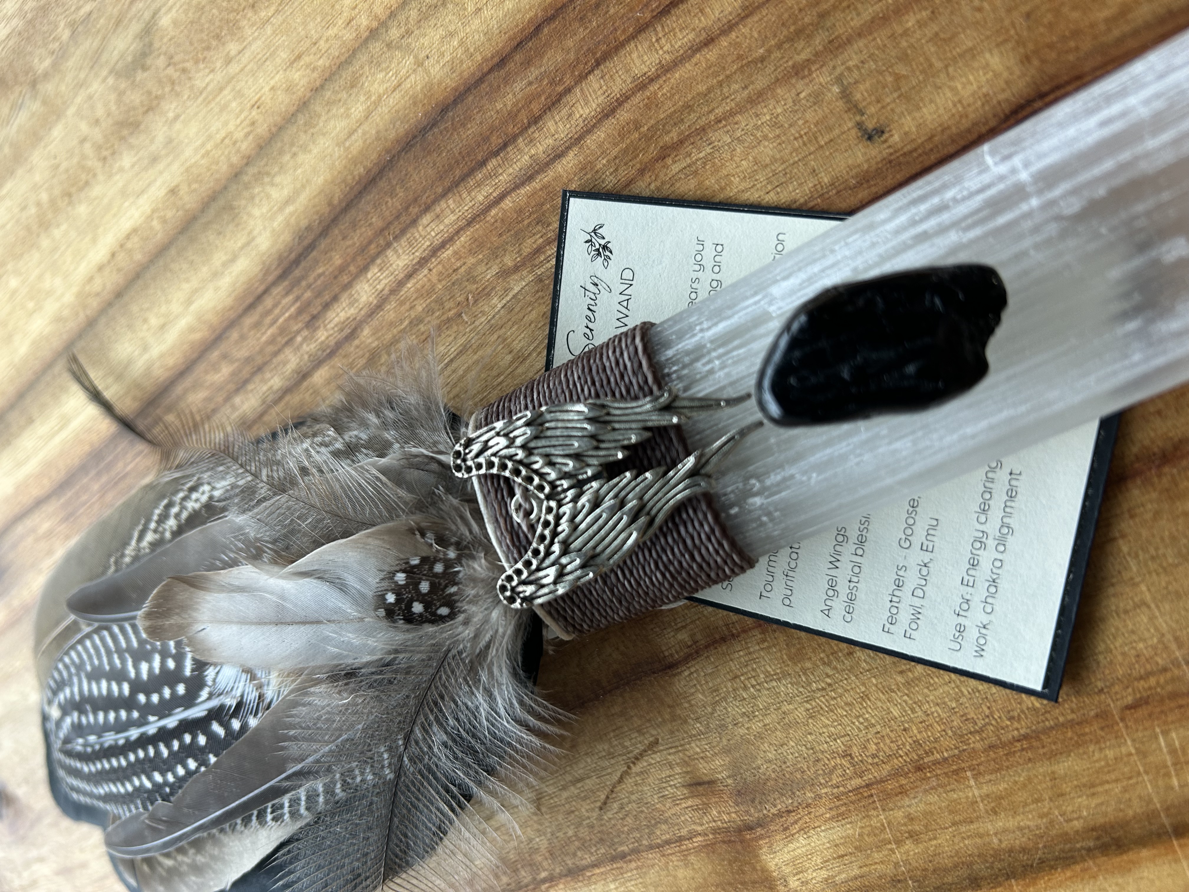Selenite Healing Wand