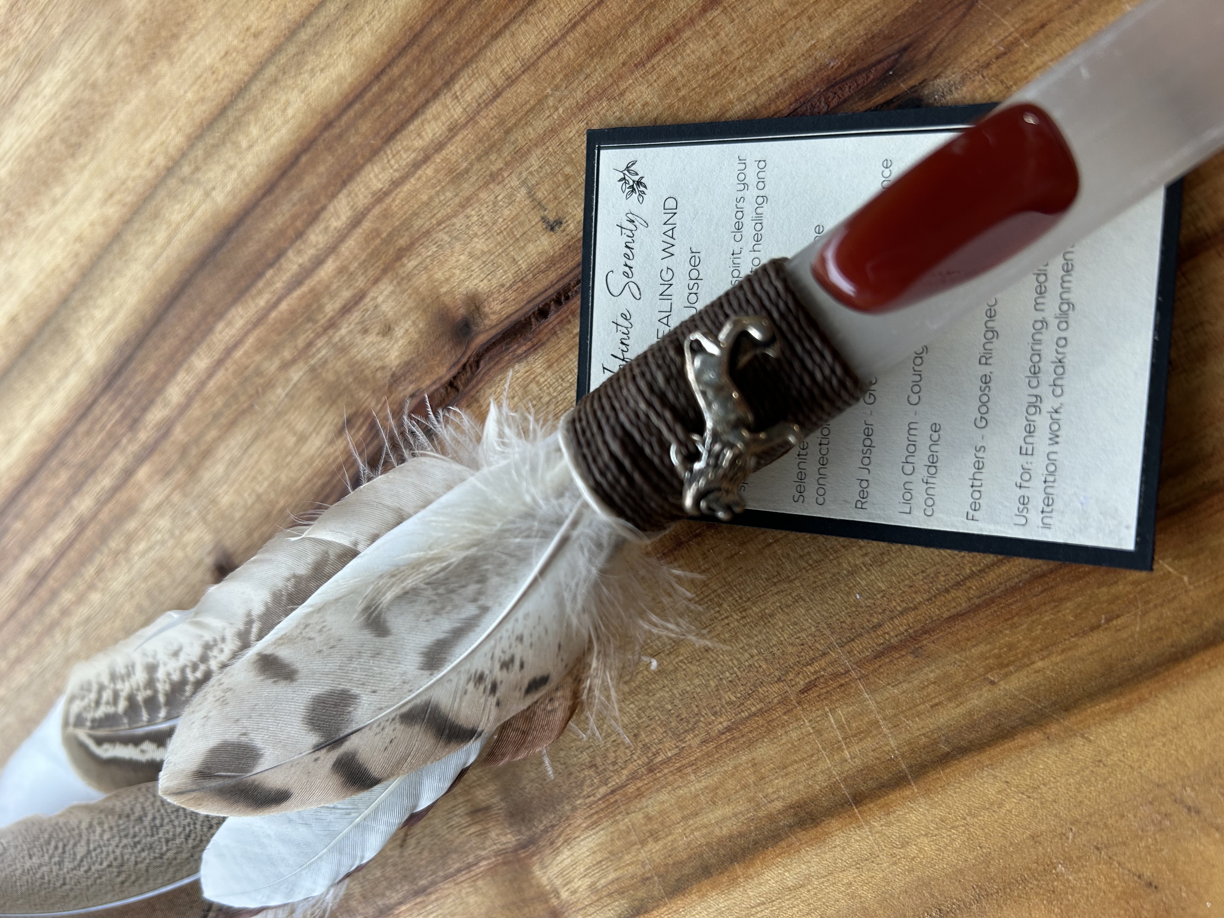 Selenite Healing Wand