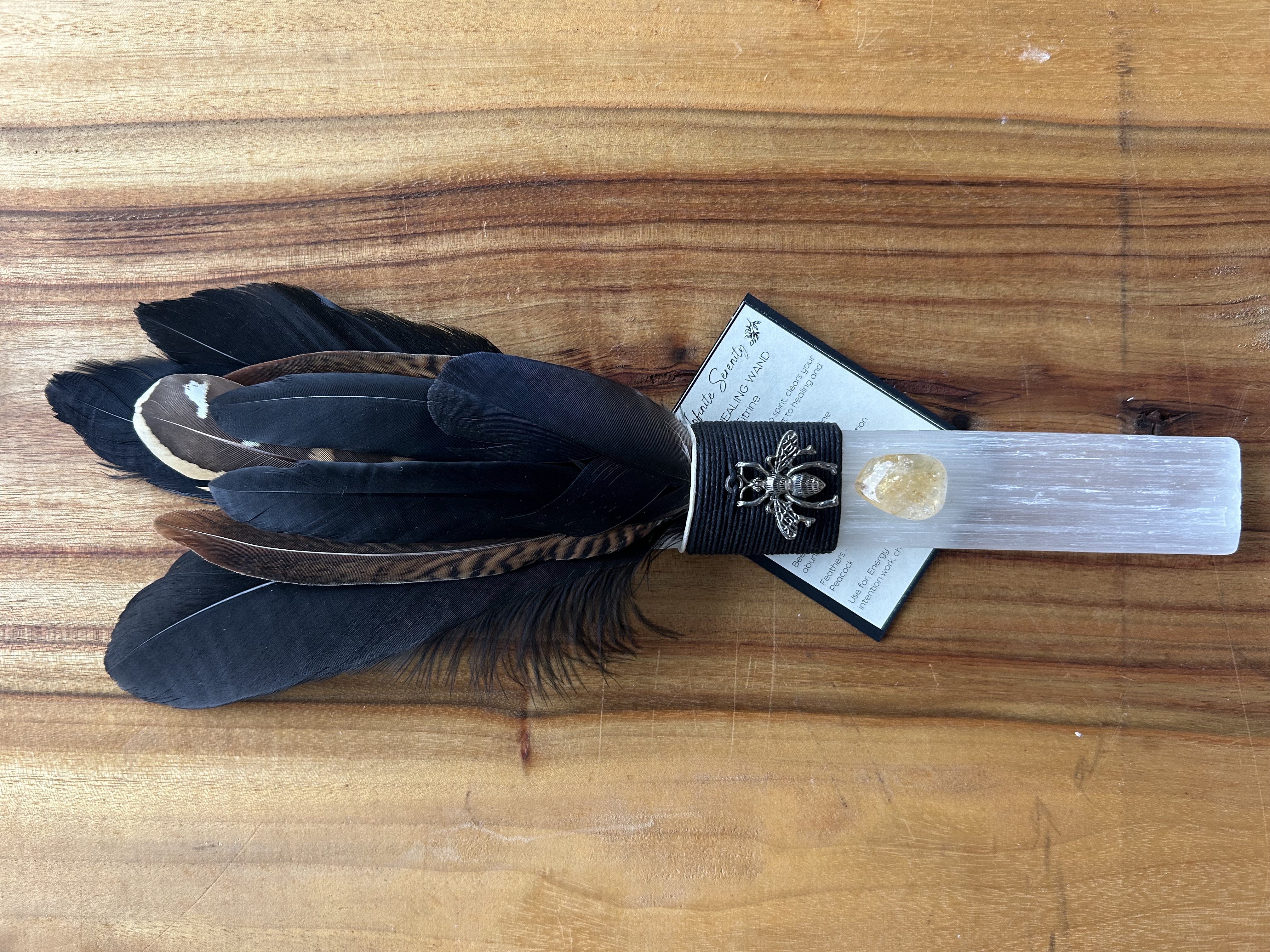Selenite Healing Wand