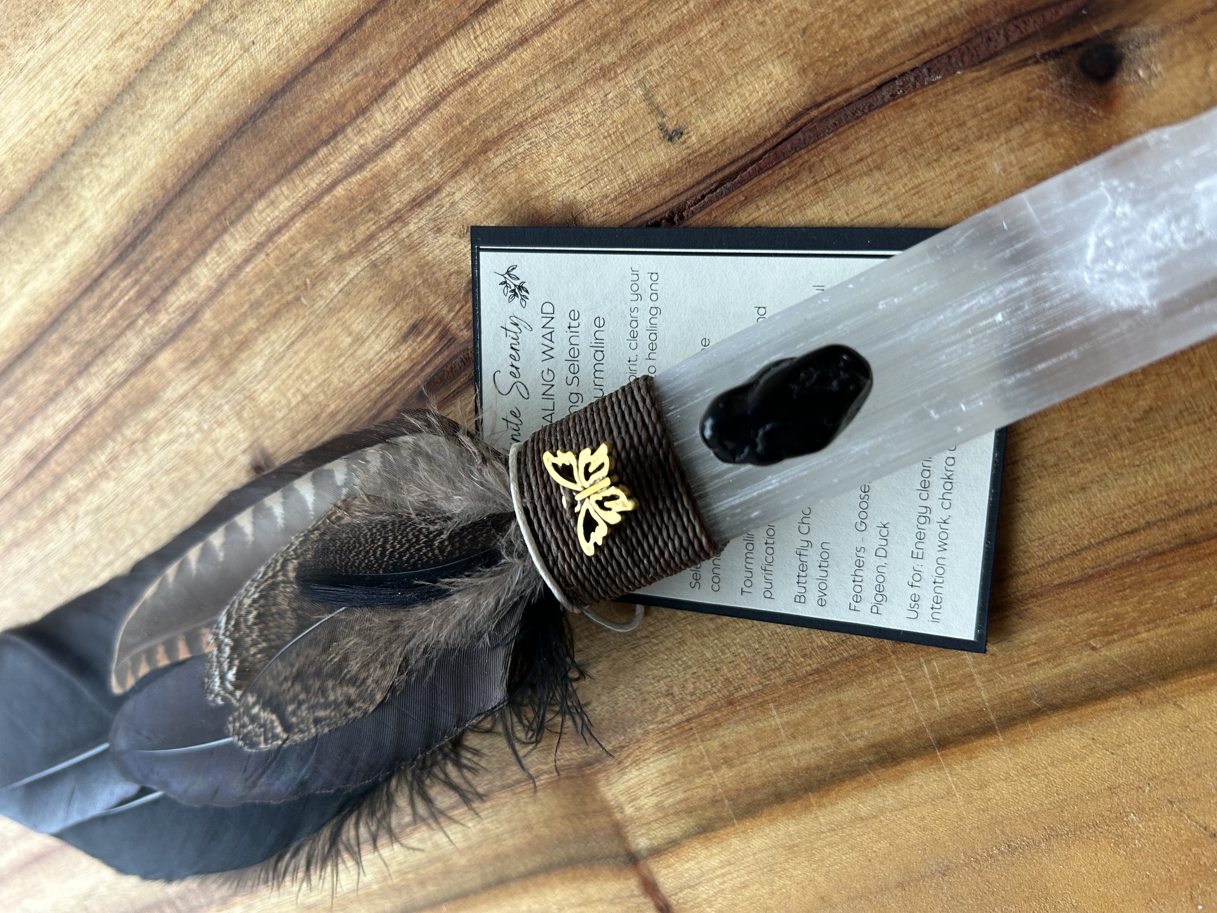 Selenite Healing Wand