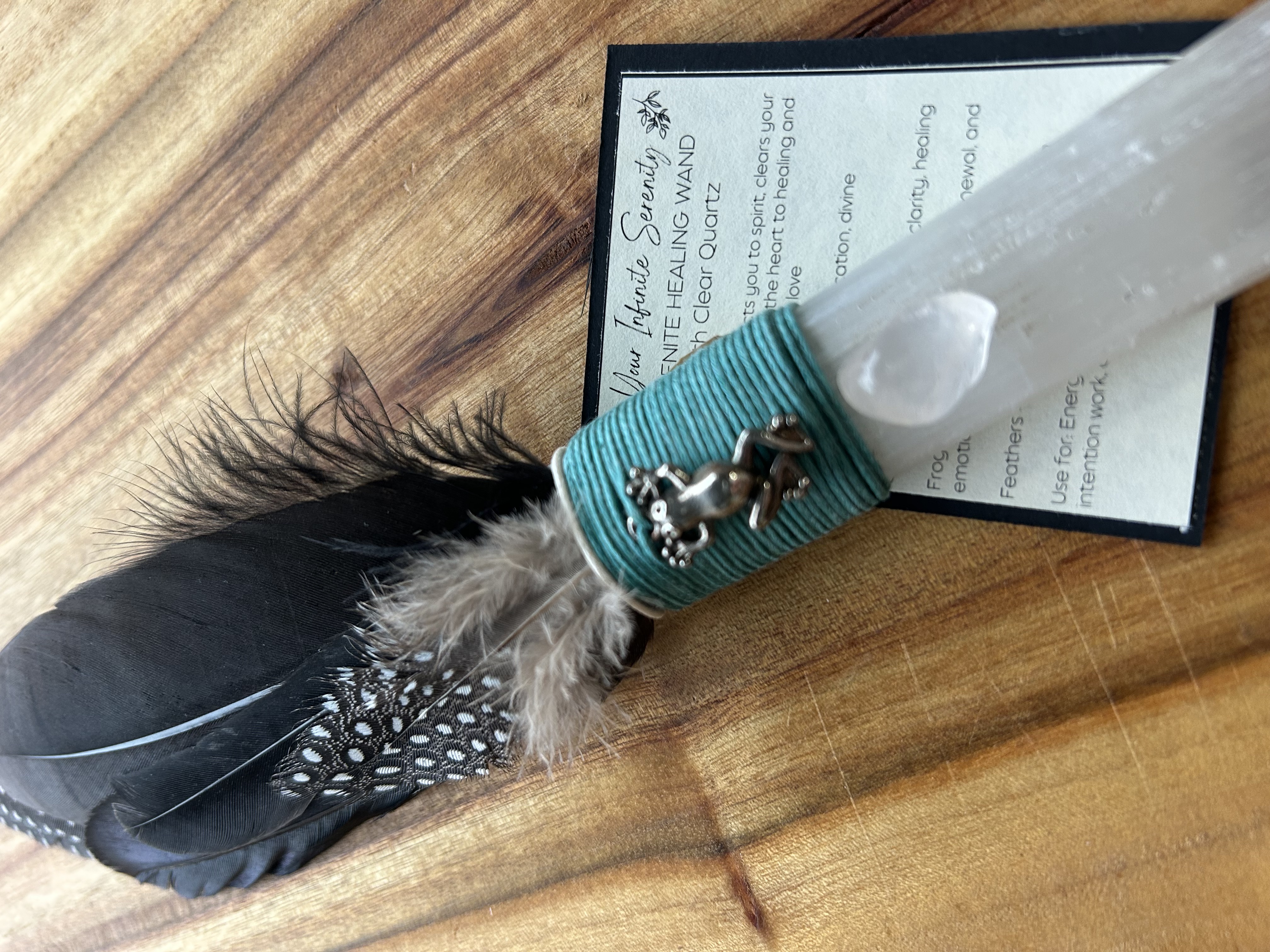 Selenite Healing Wand