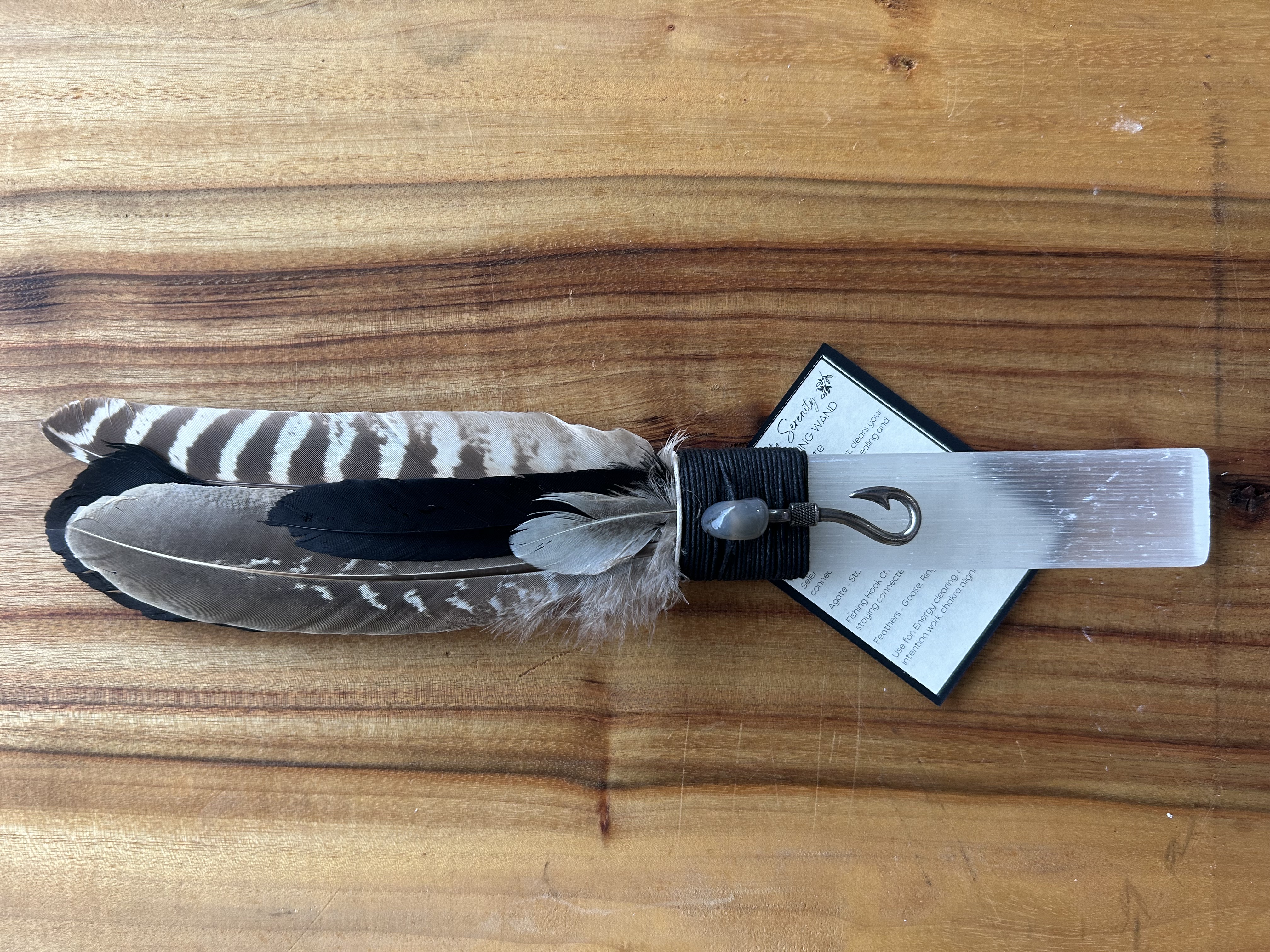 Selenite Healing Wand