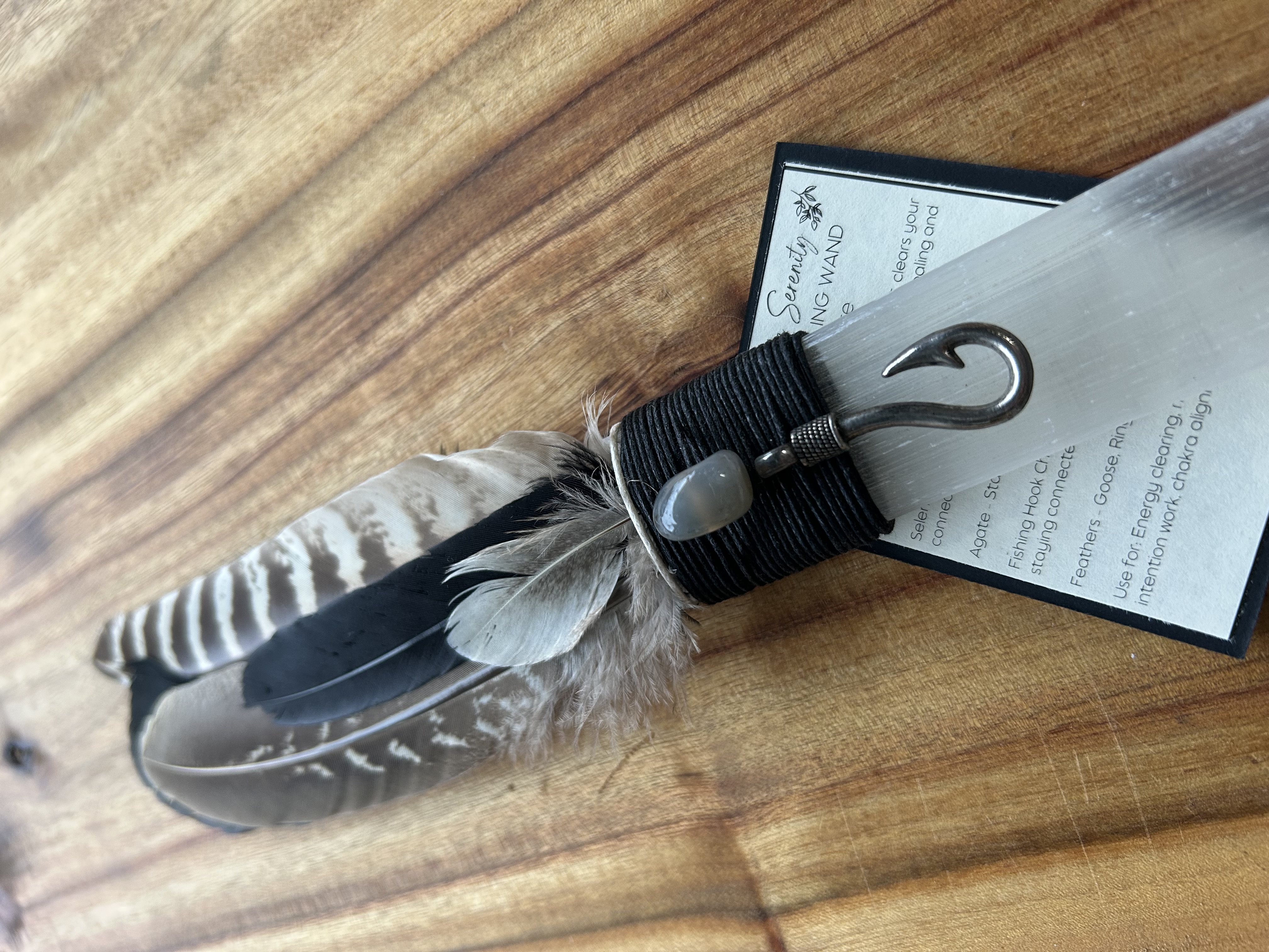 Selenite Healing Wand