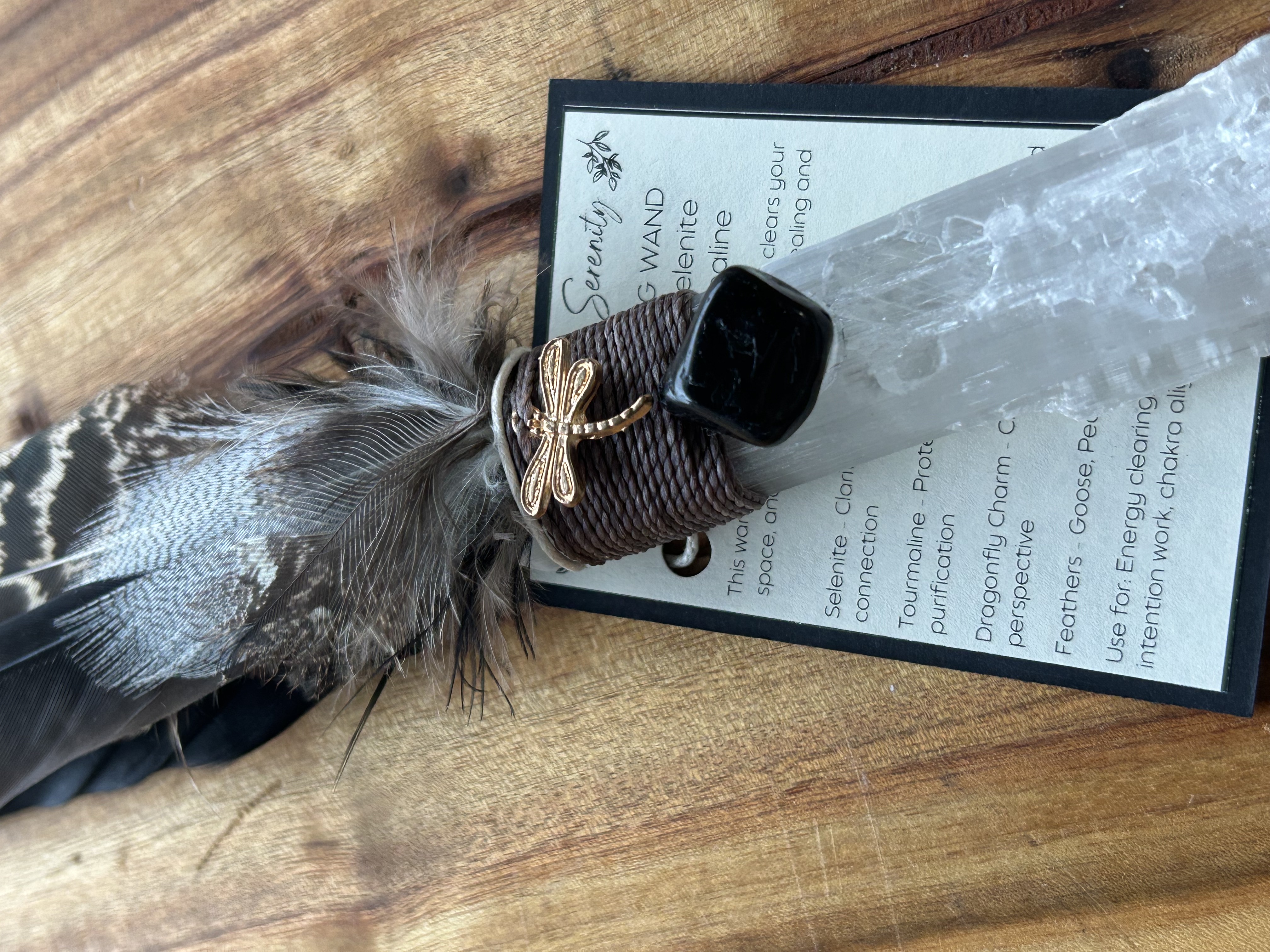 Selenite Healing Wand