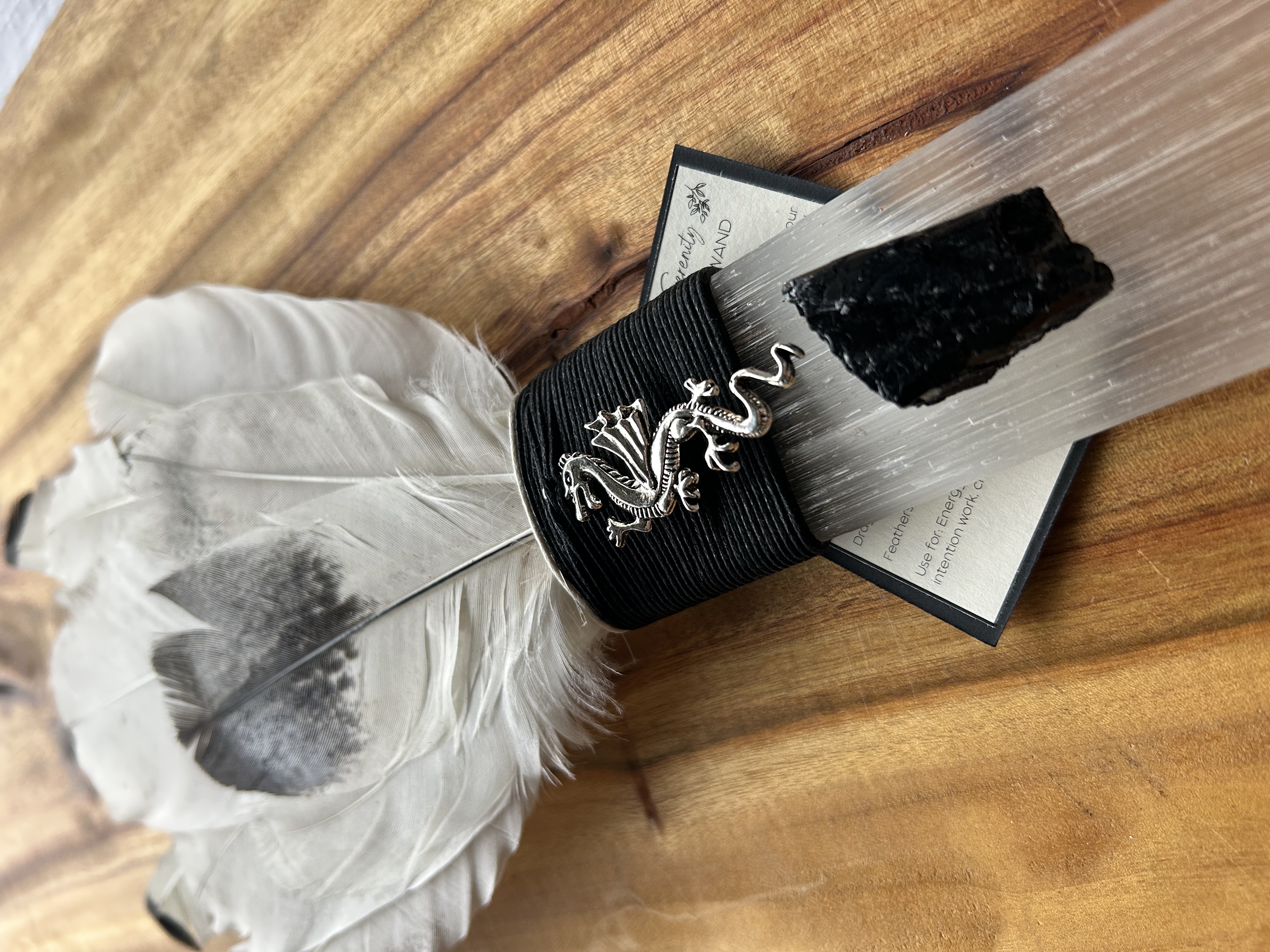 Selenite Healing Wand