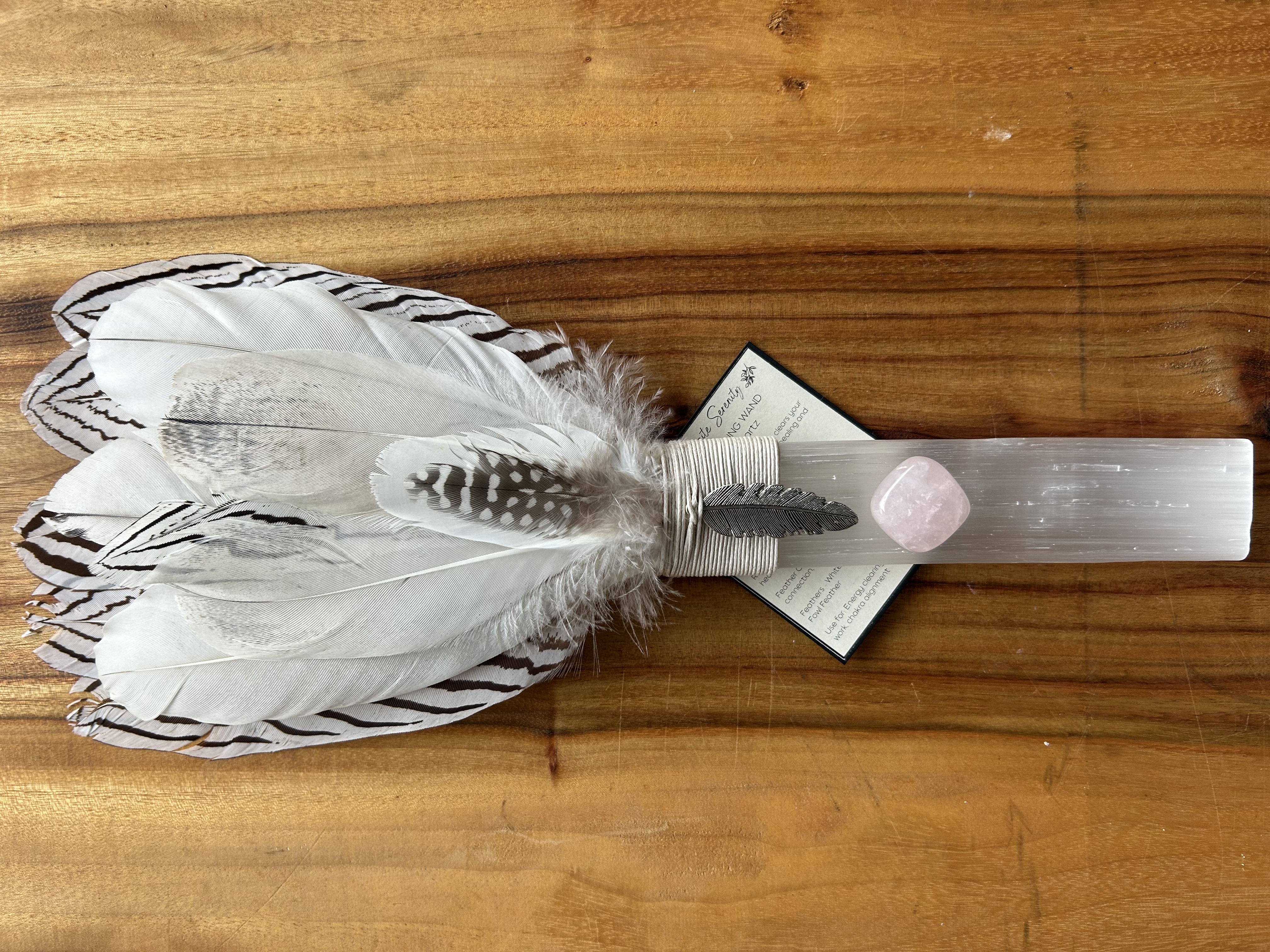 Selenite Healing Wand