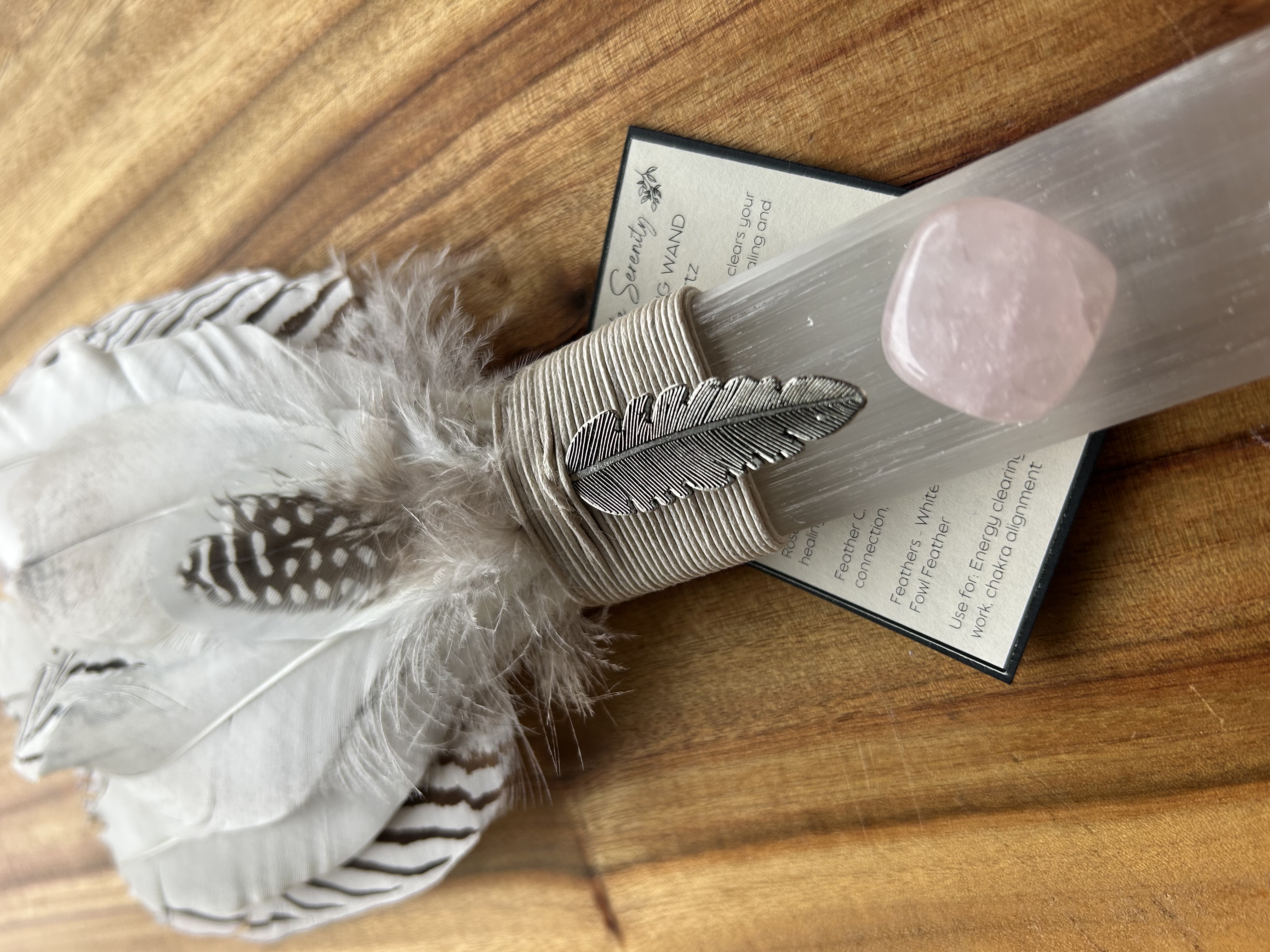 Selenite Healing Wand