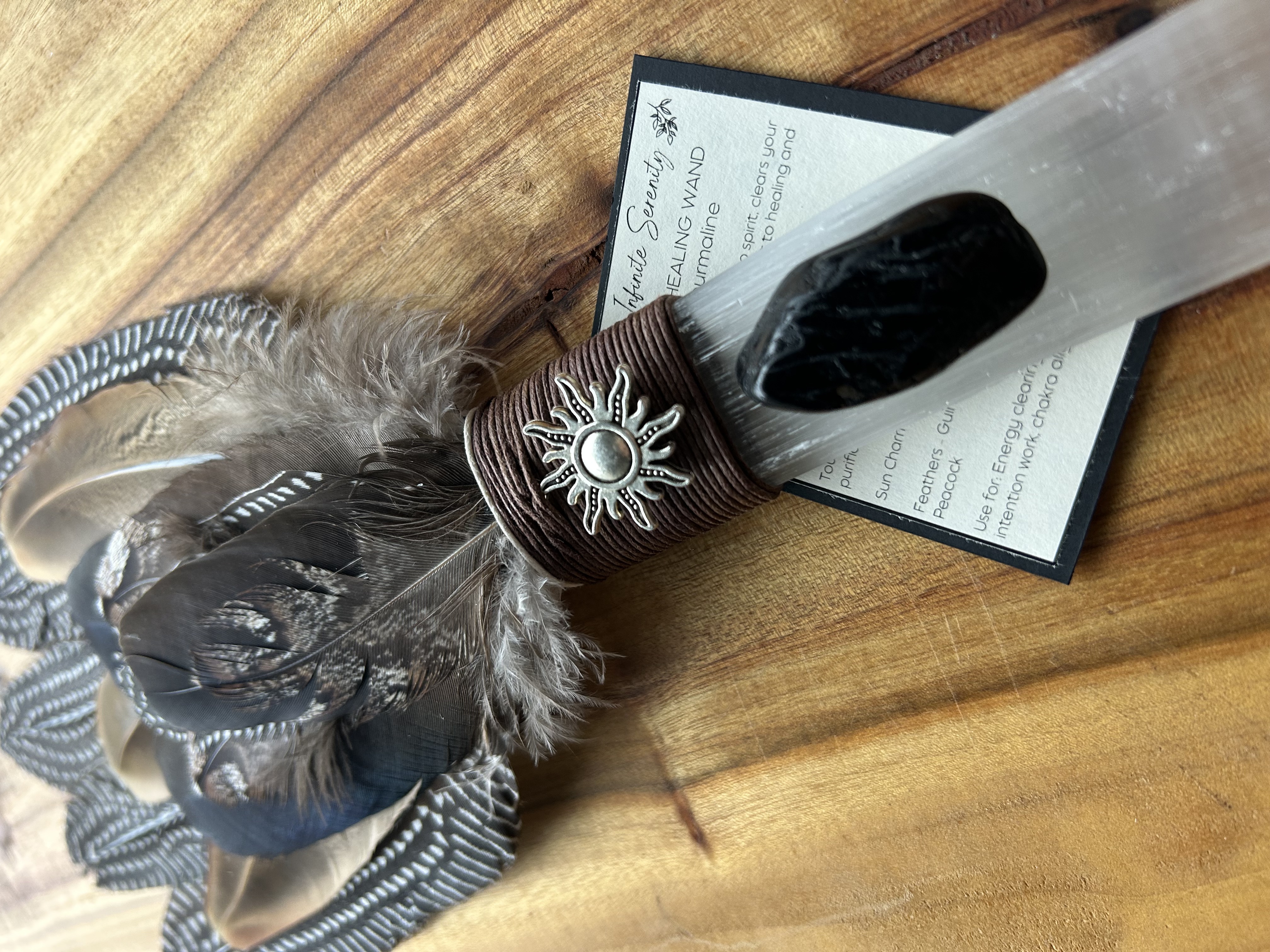 Selenite Healing Wand