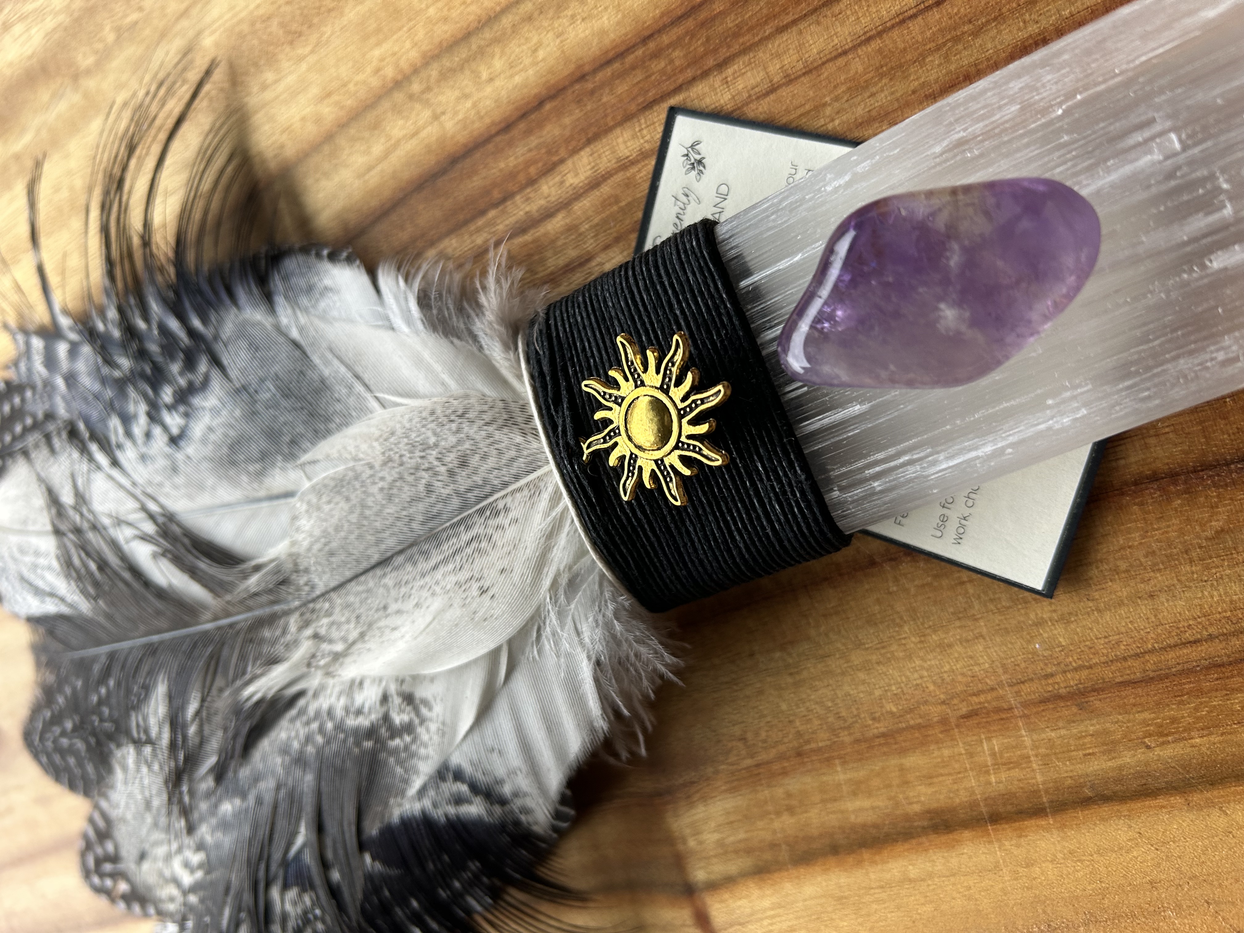 Selenite Healing Wand