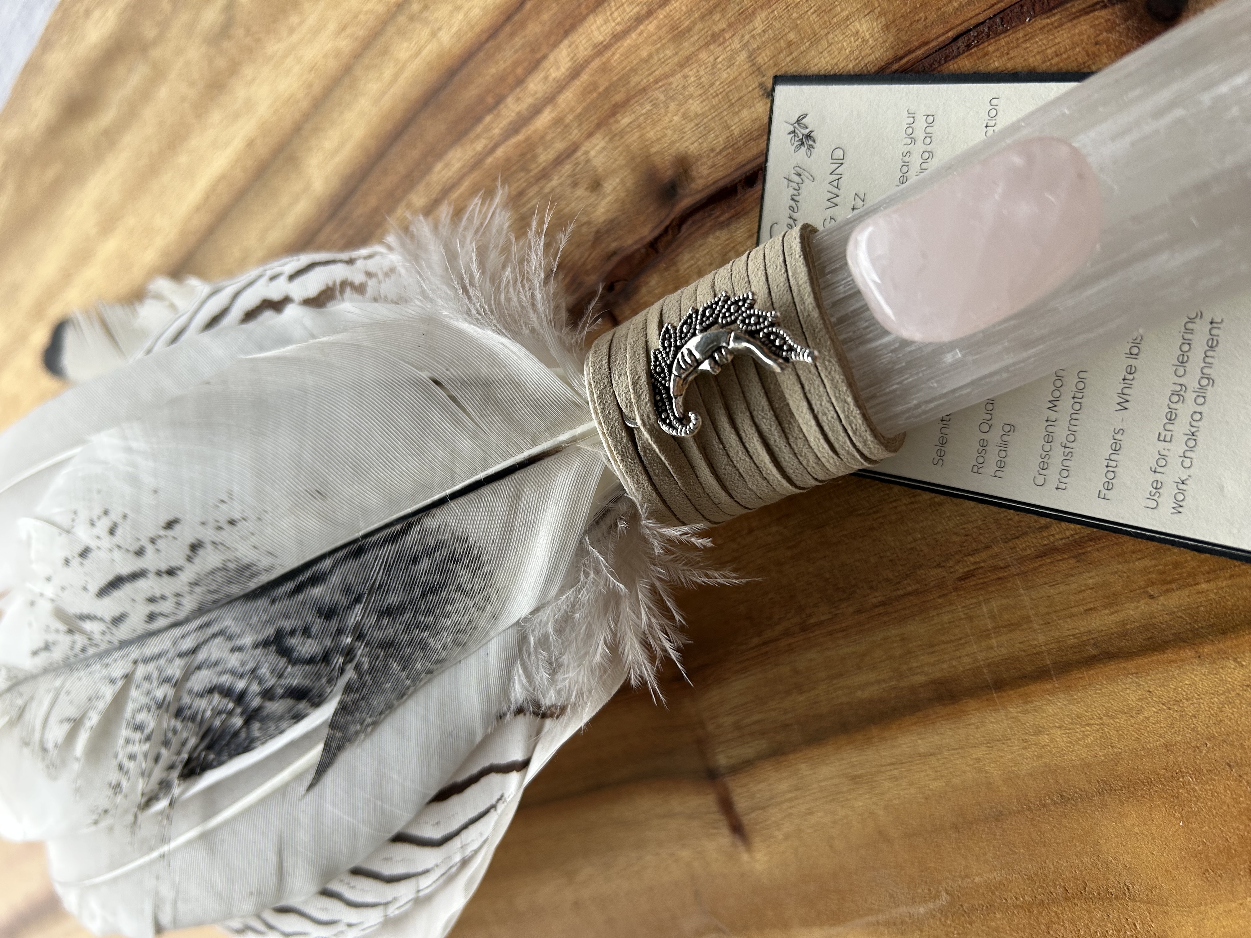 Selenite Healing Wand