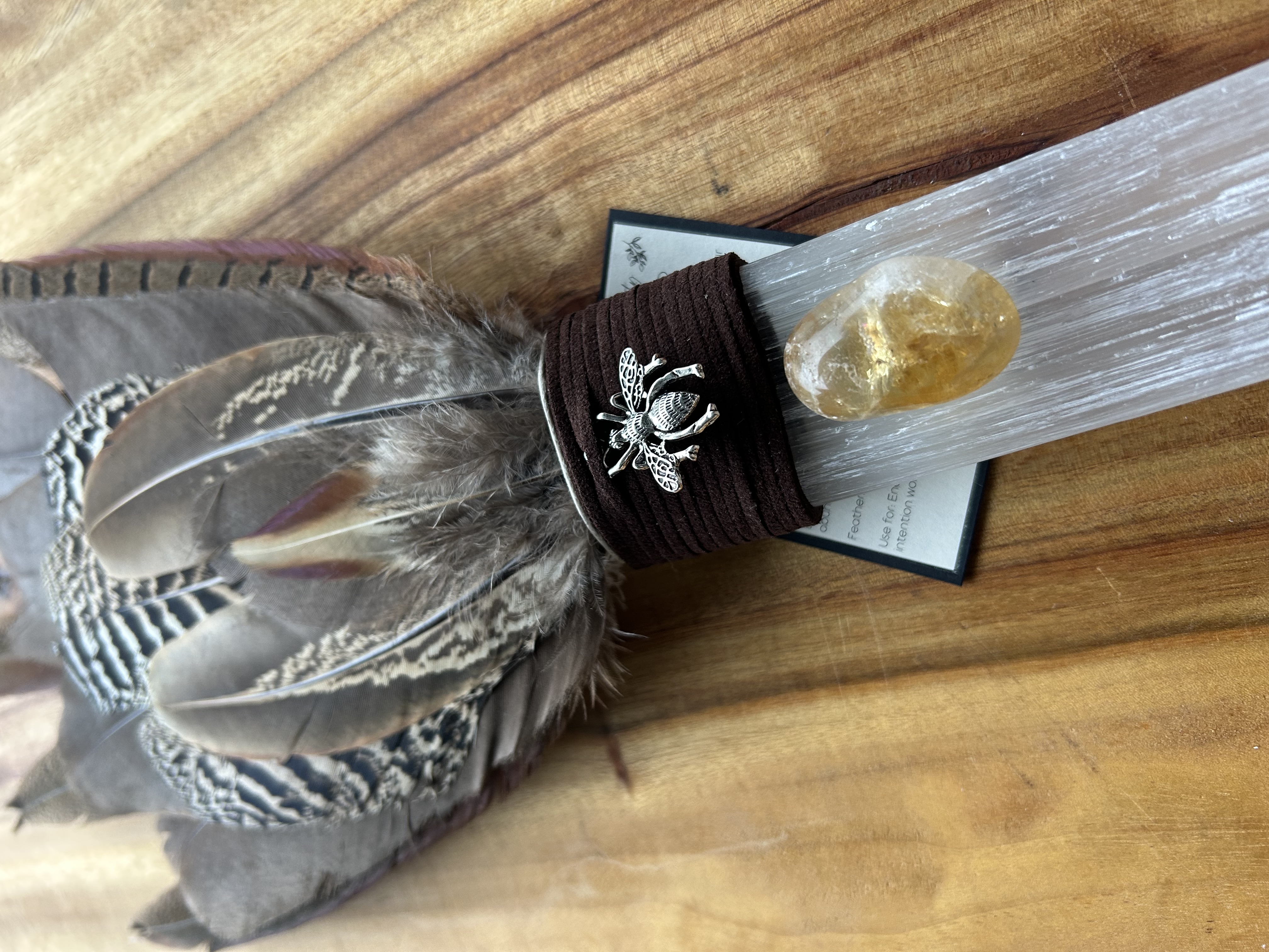 Selenite Healing Wand