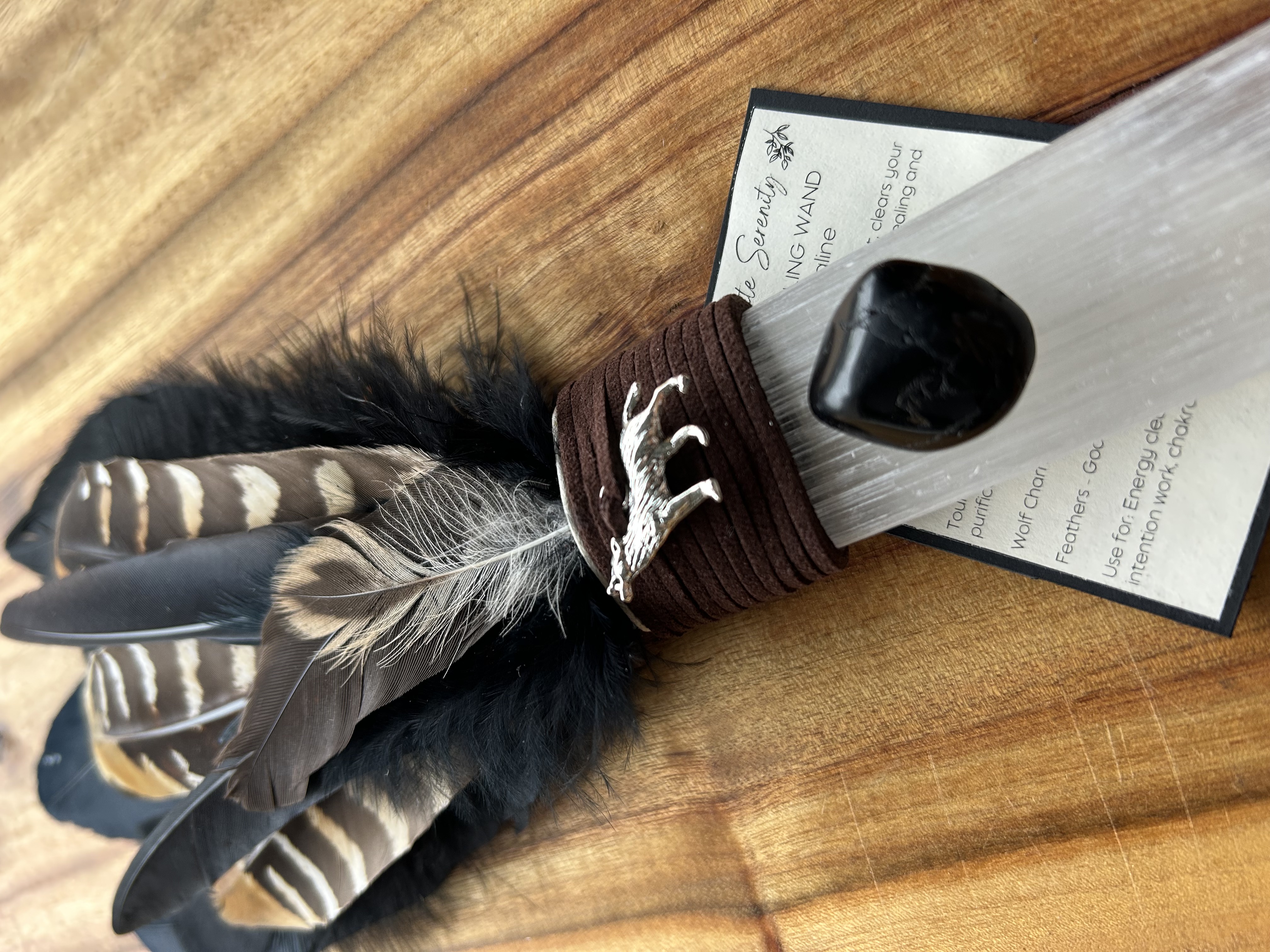 Selenite Healing Wand