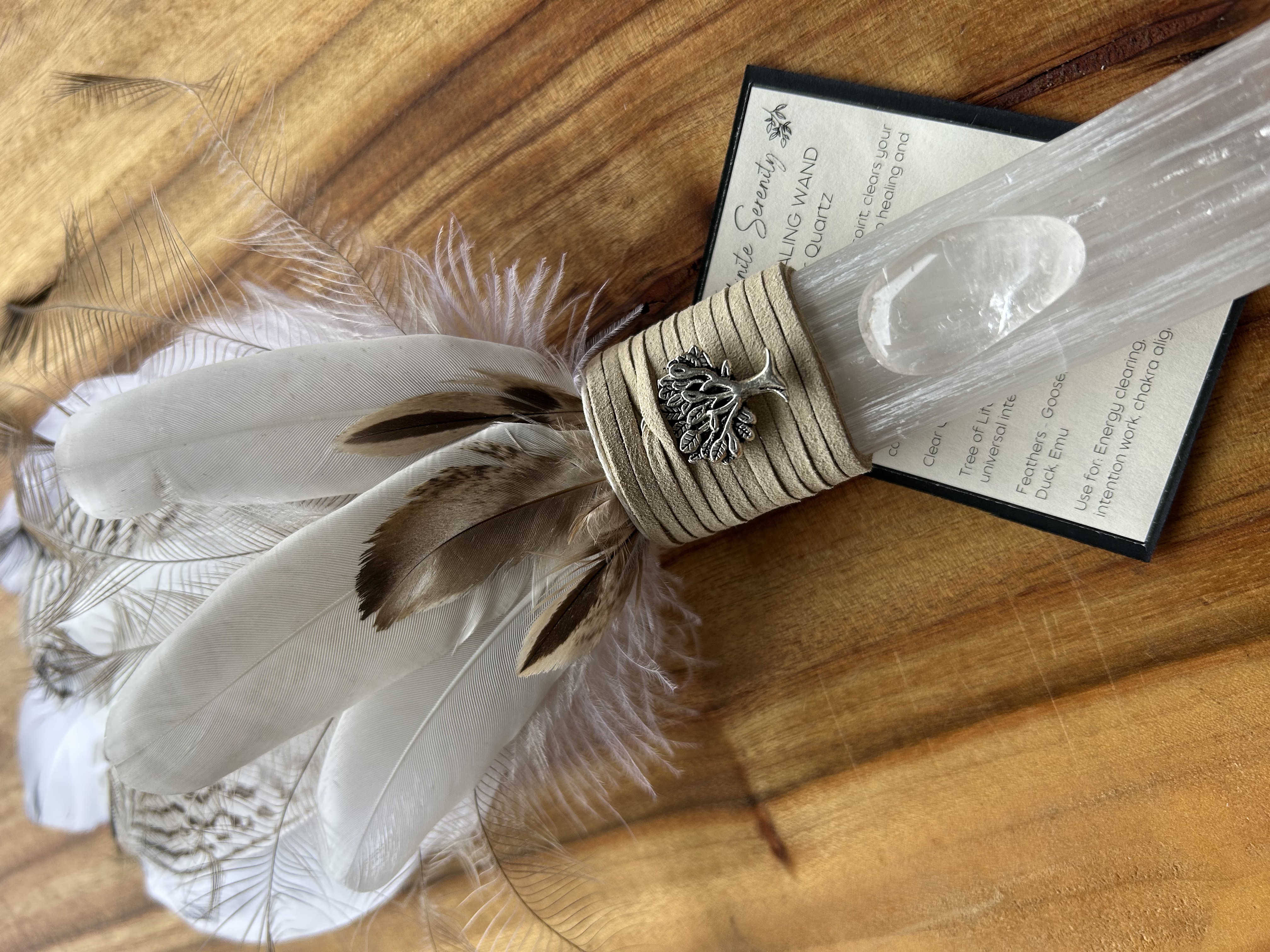 Selenite Healing Wand