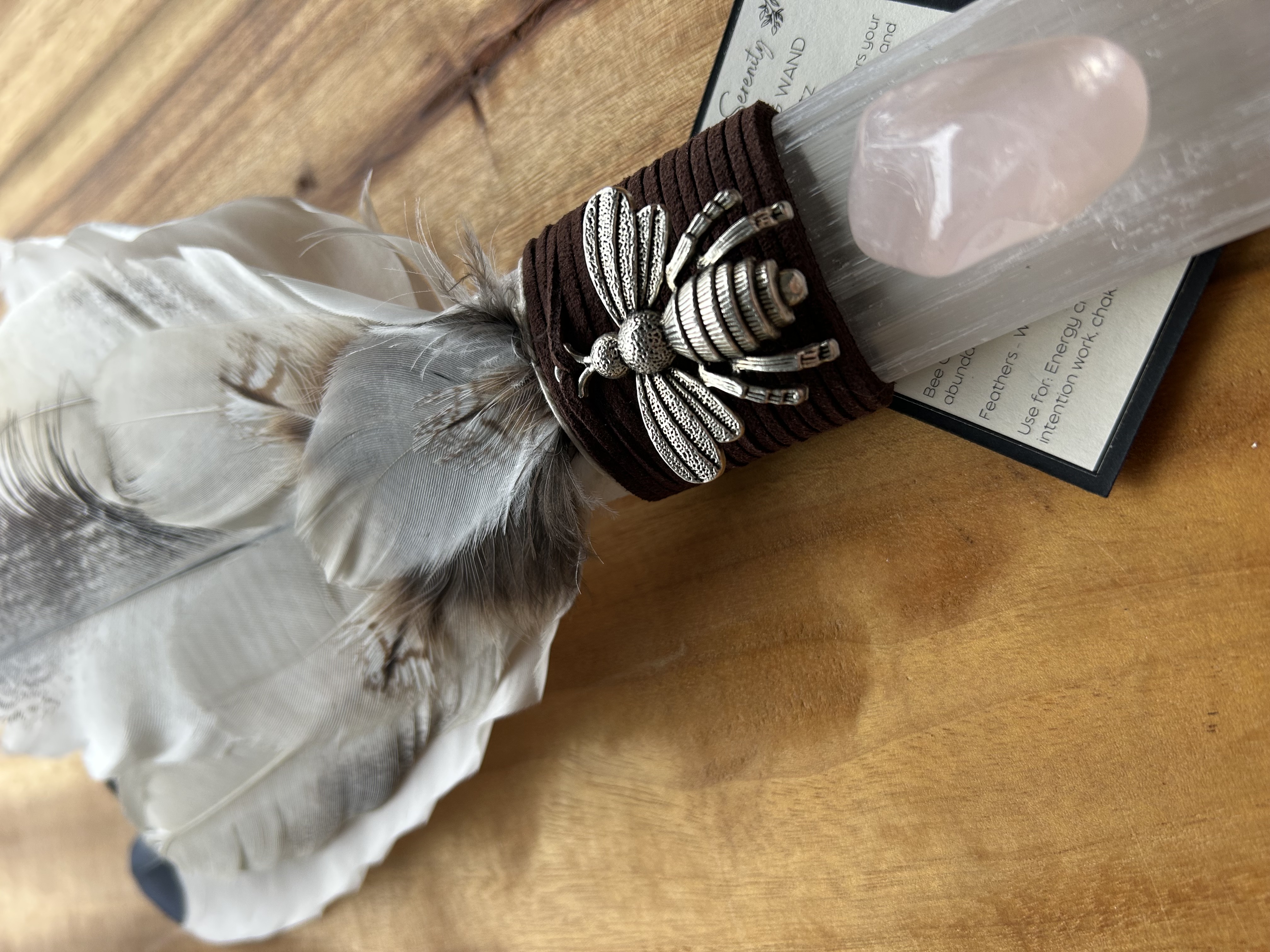 Selenite Healing Wand