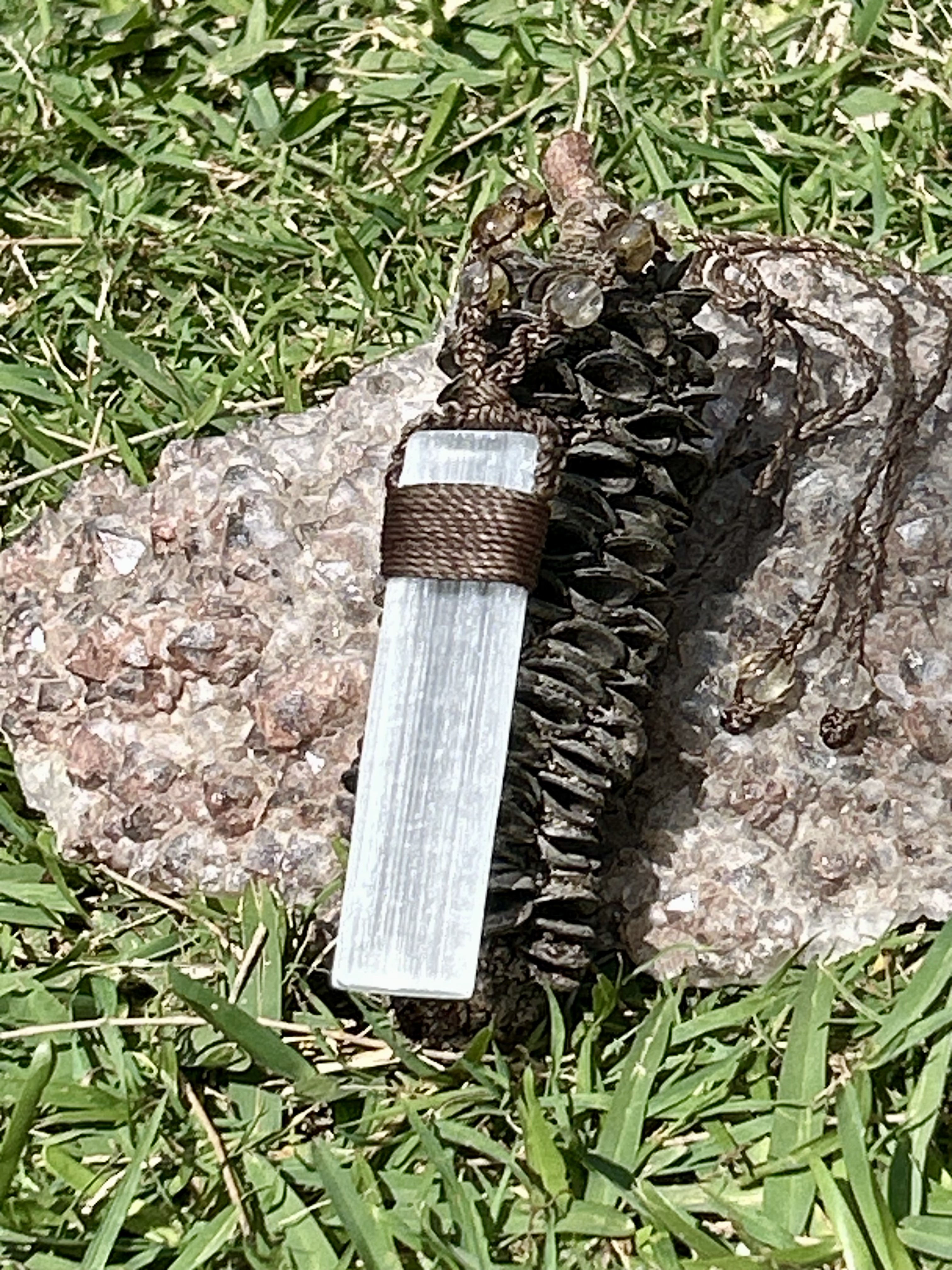 Selenite Necklace