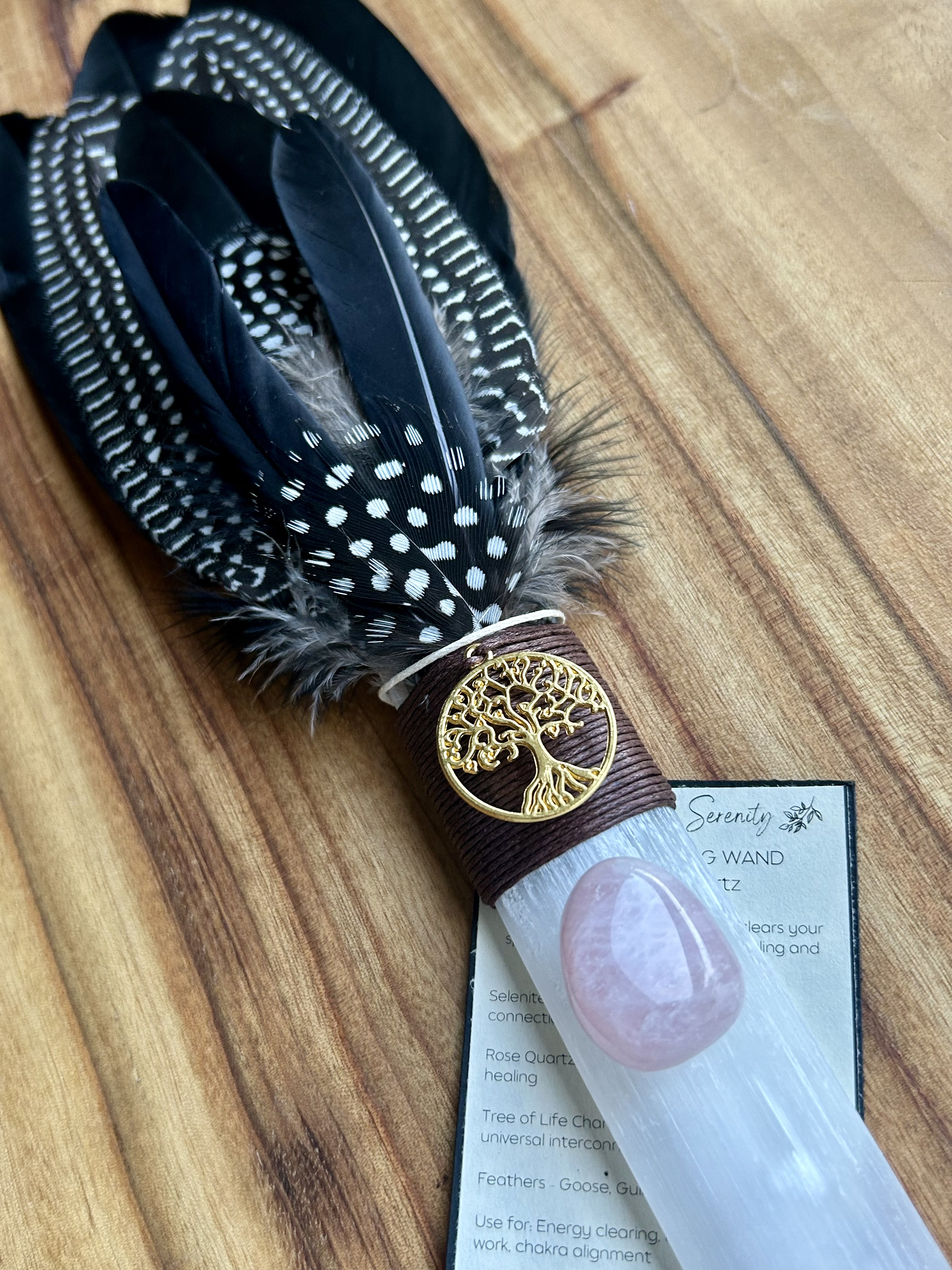 Selenite Healing Wand