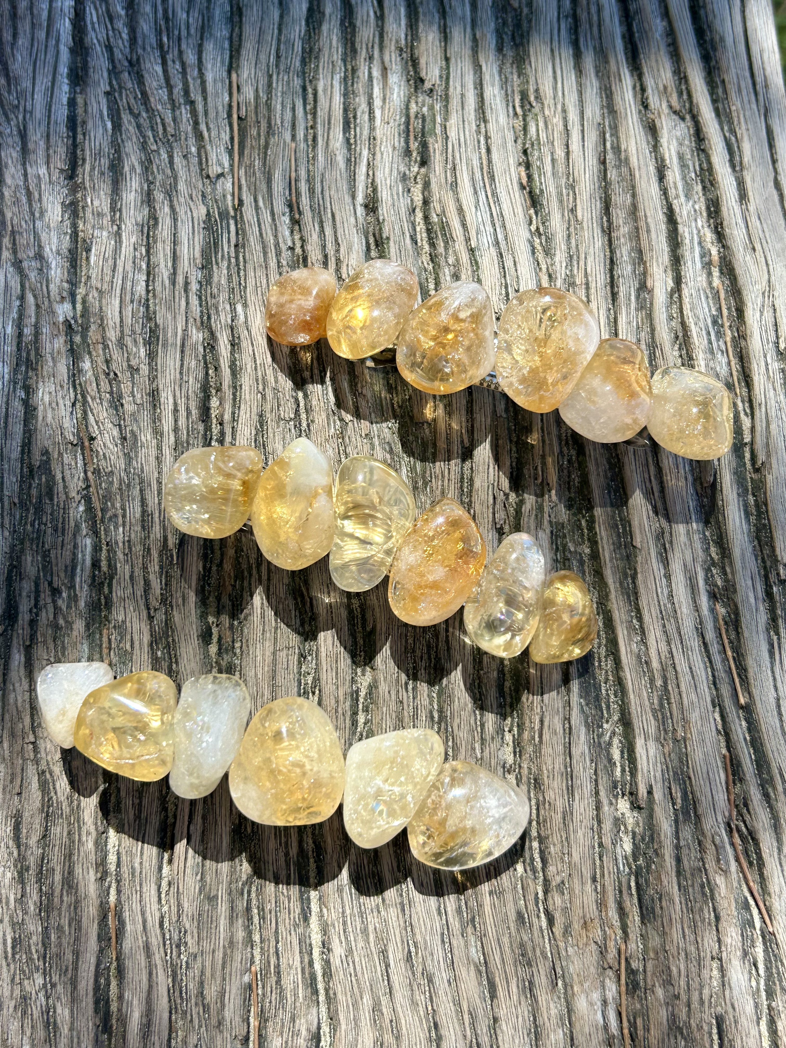 Citrine Hair Clip