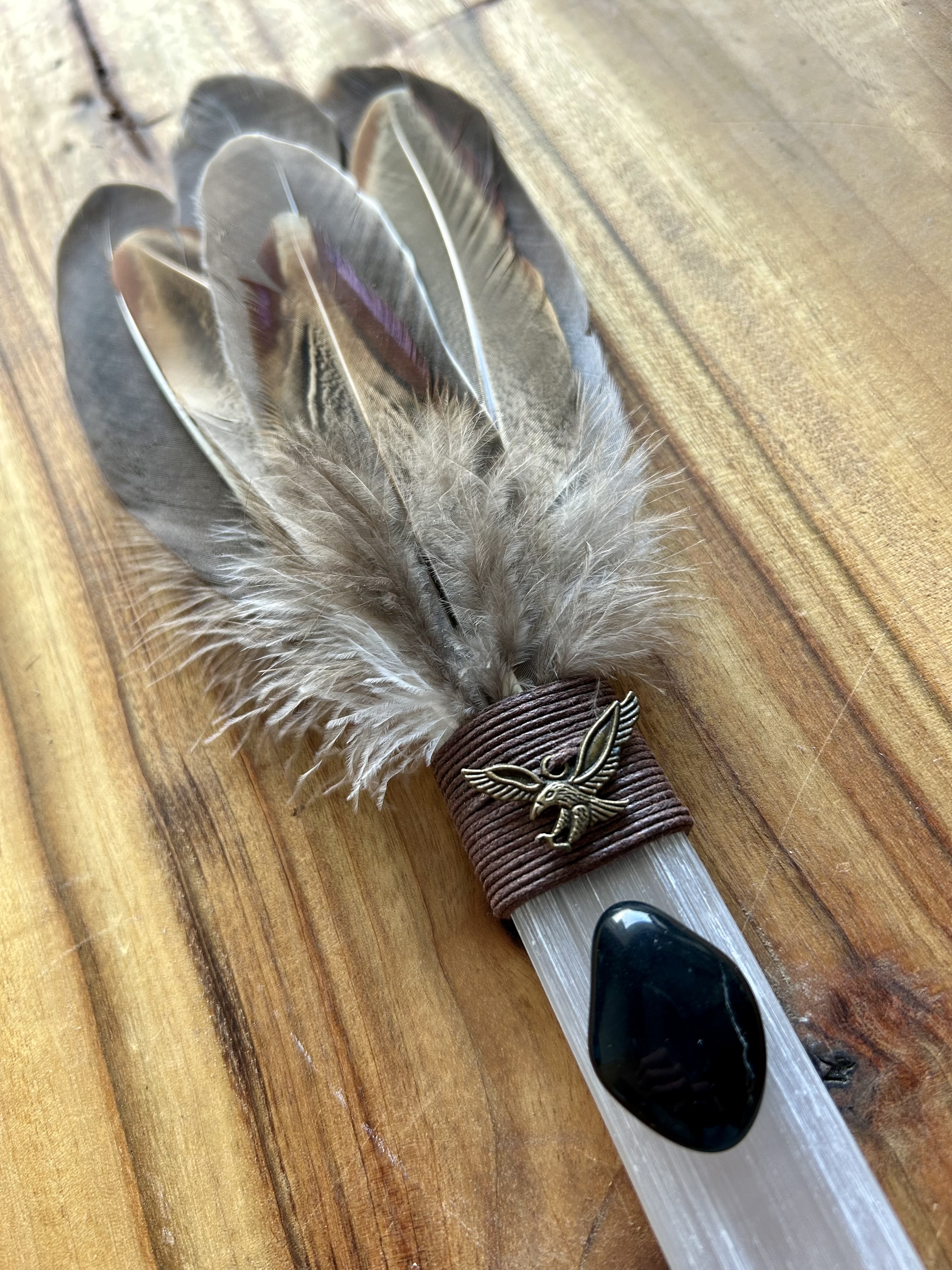 Selenite Healing Wand