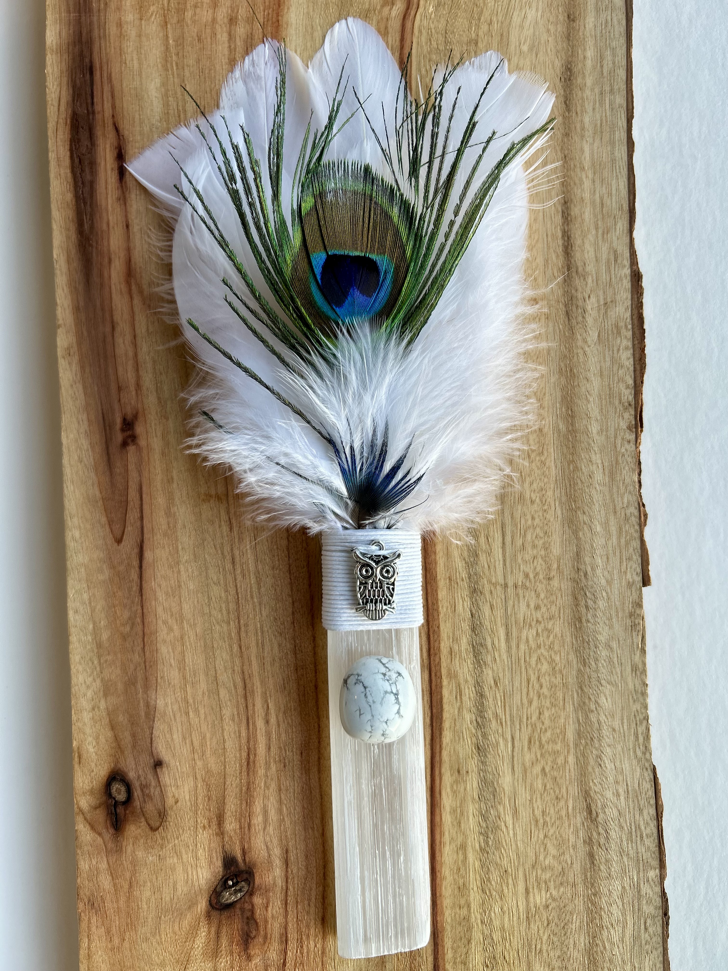 Selenite Healing Wand