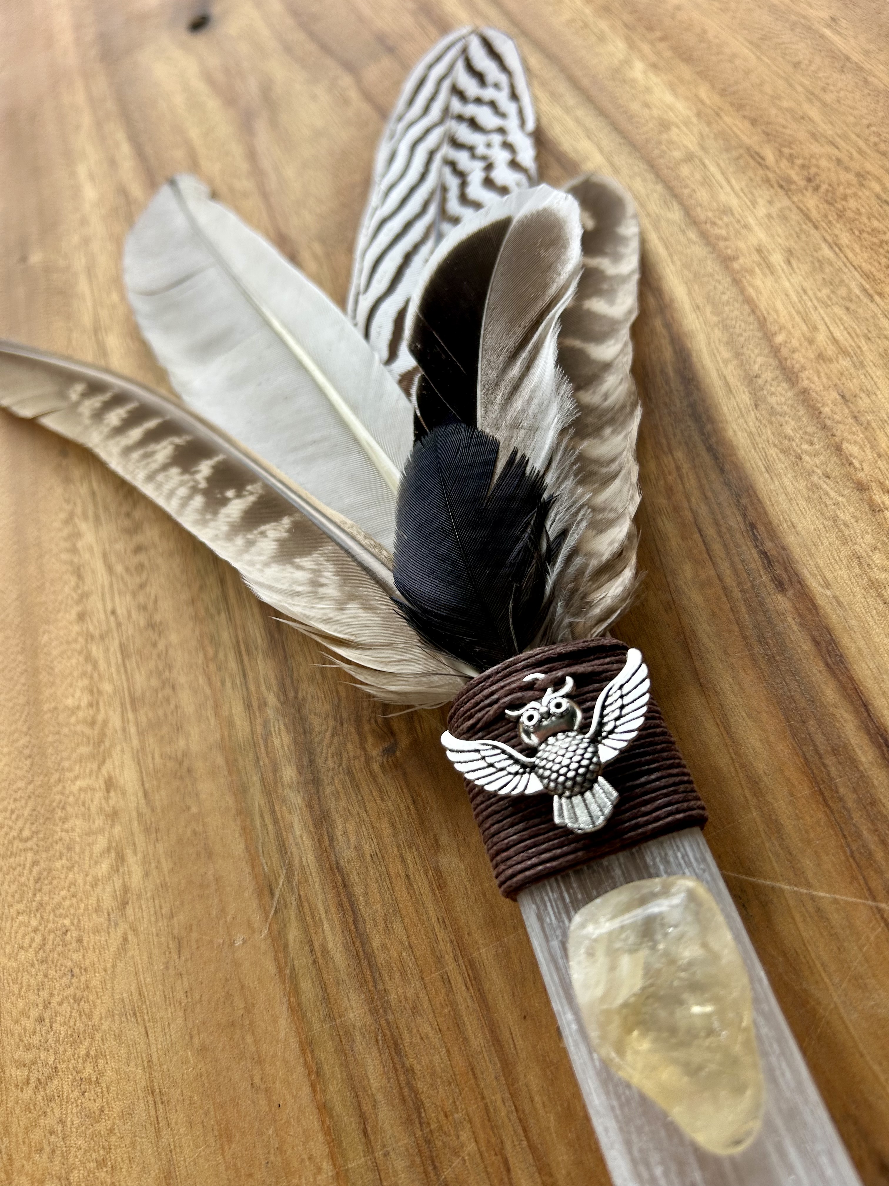 Selenite Healing Wand