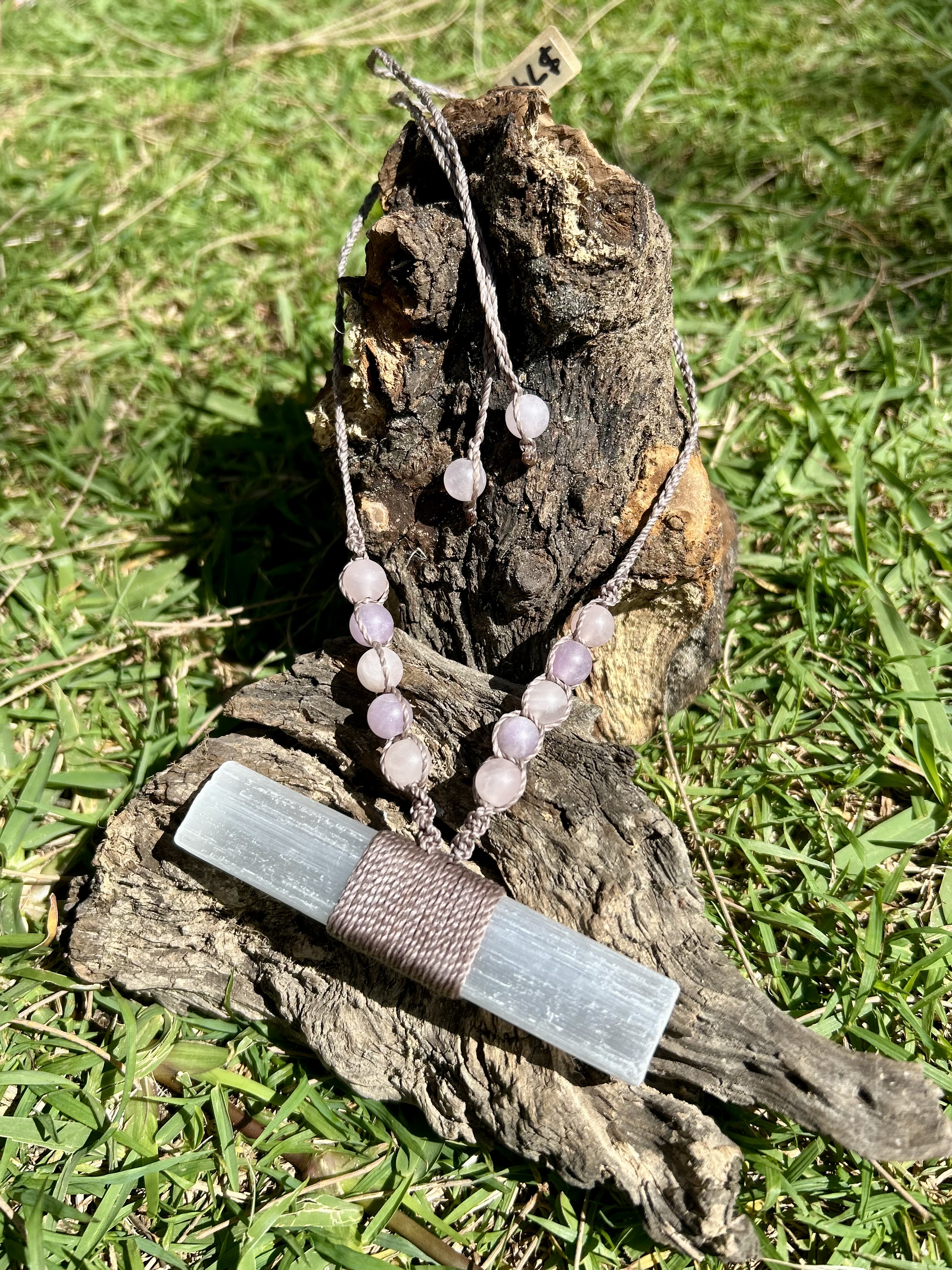 Selenite Necklace