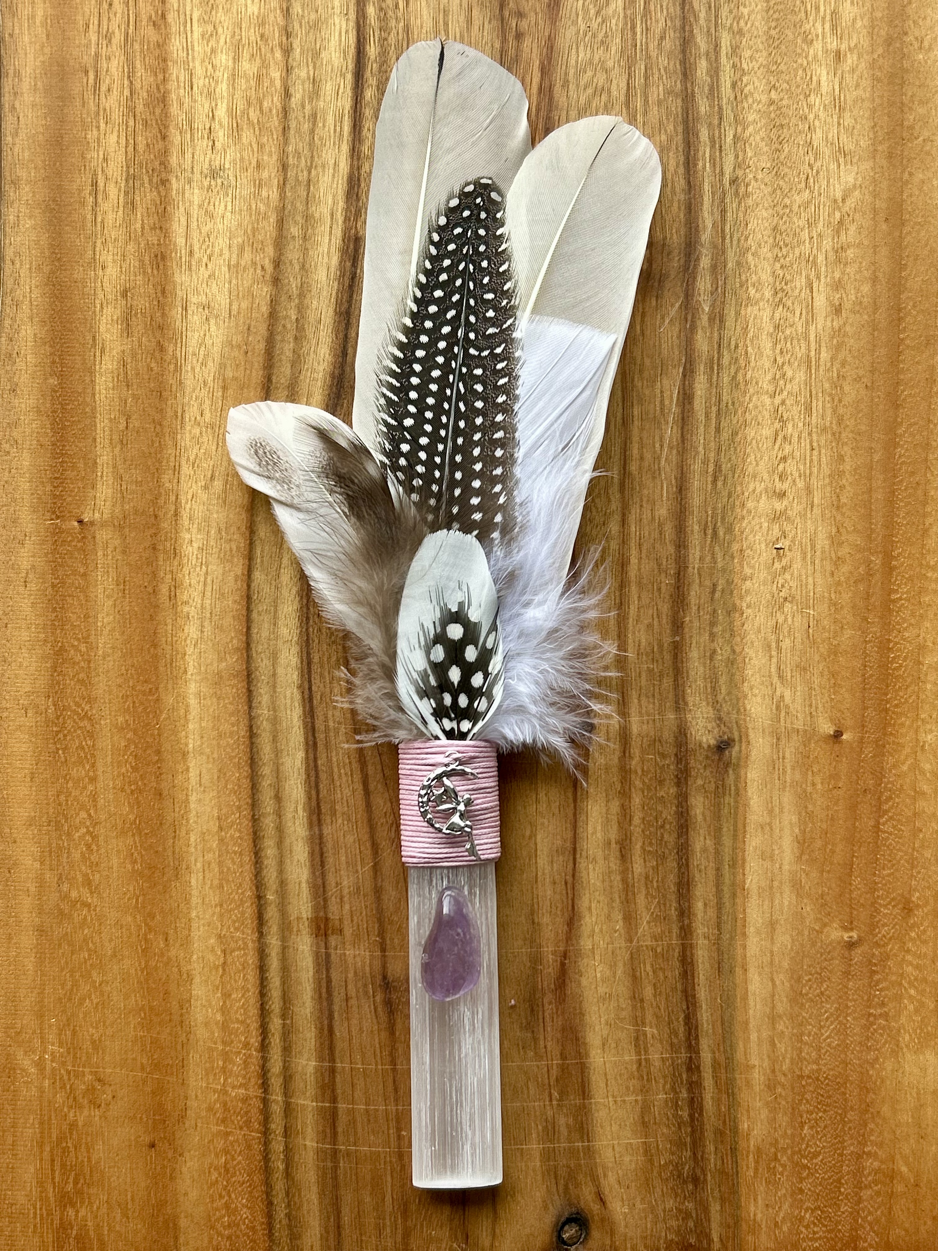 Selenite Healing Wand