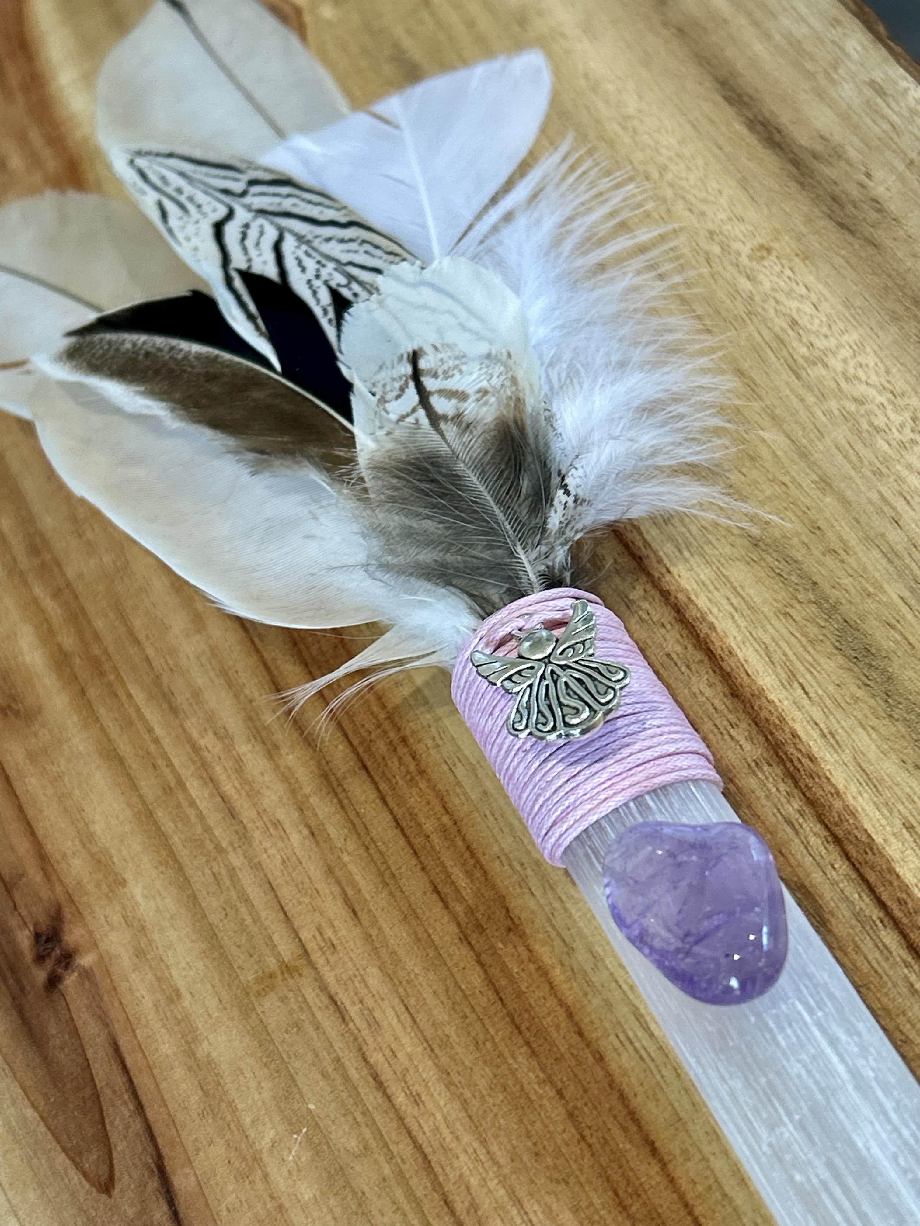 Selenite Healing Wand