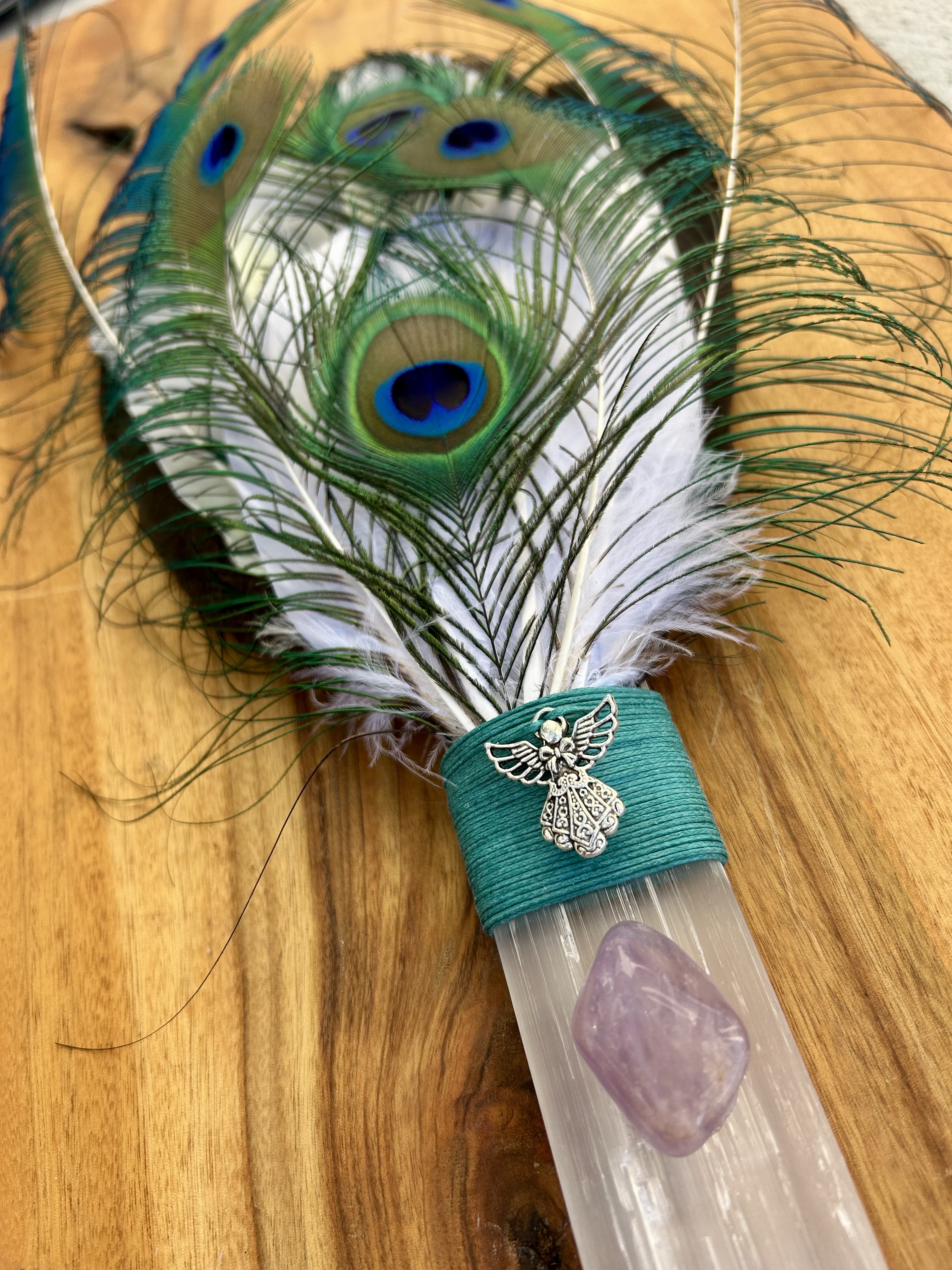Selenite Healing Wand