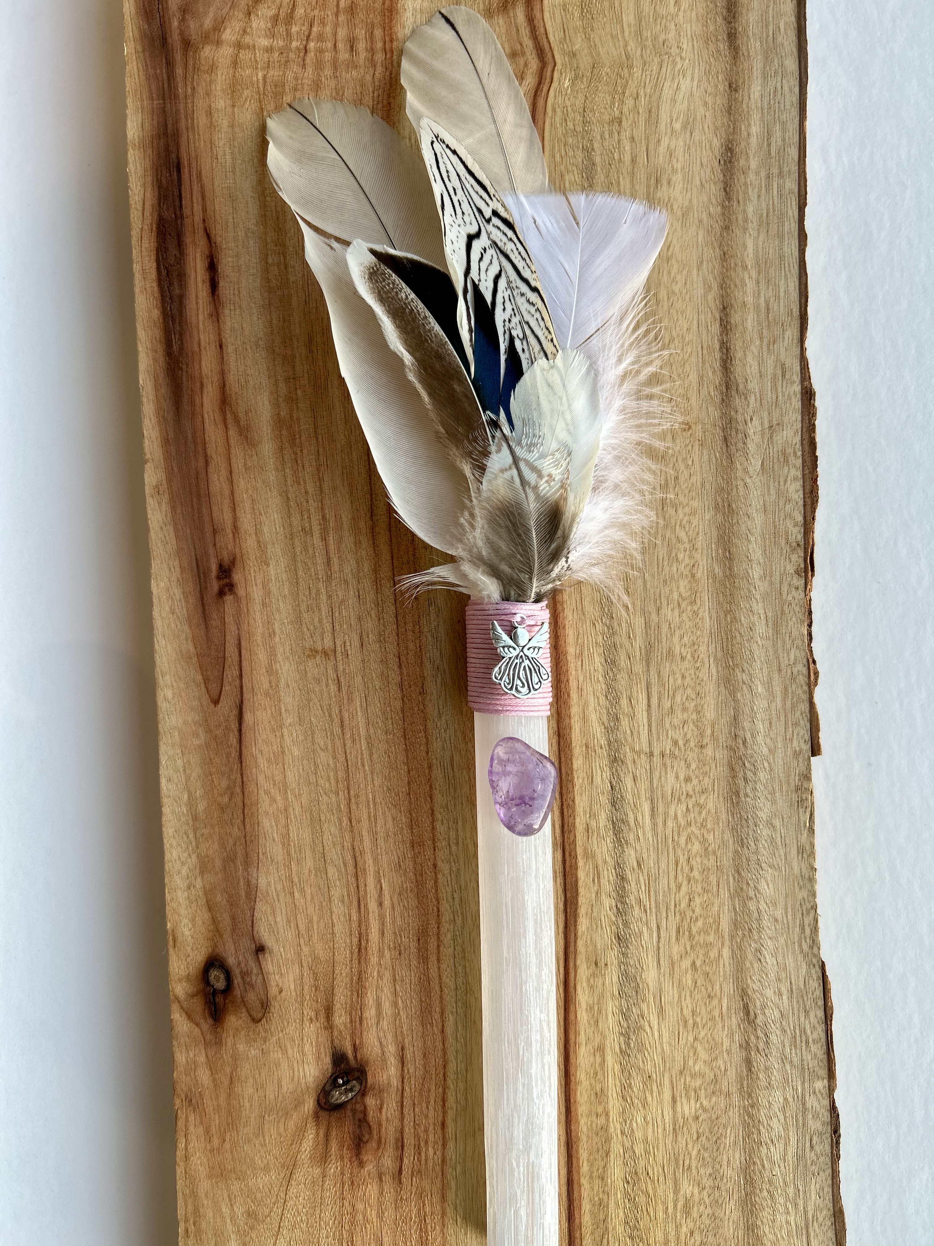 Selenite Healing Wand