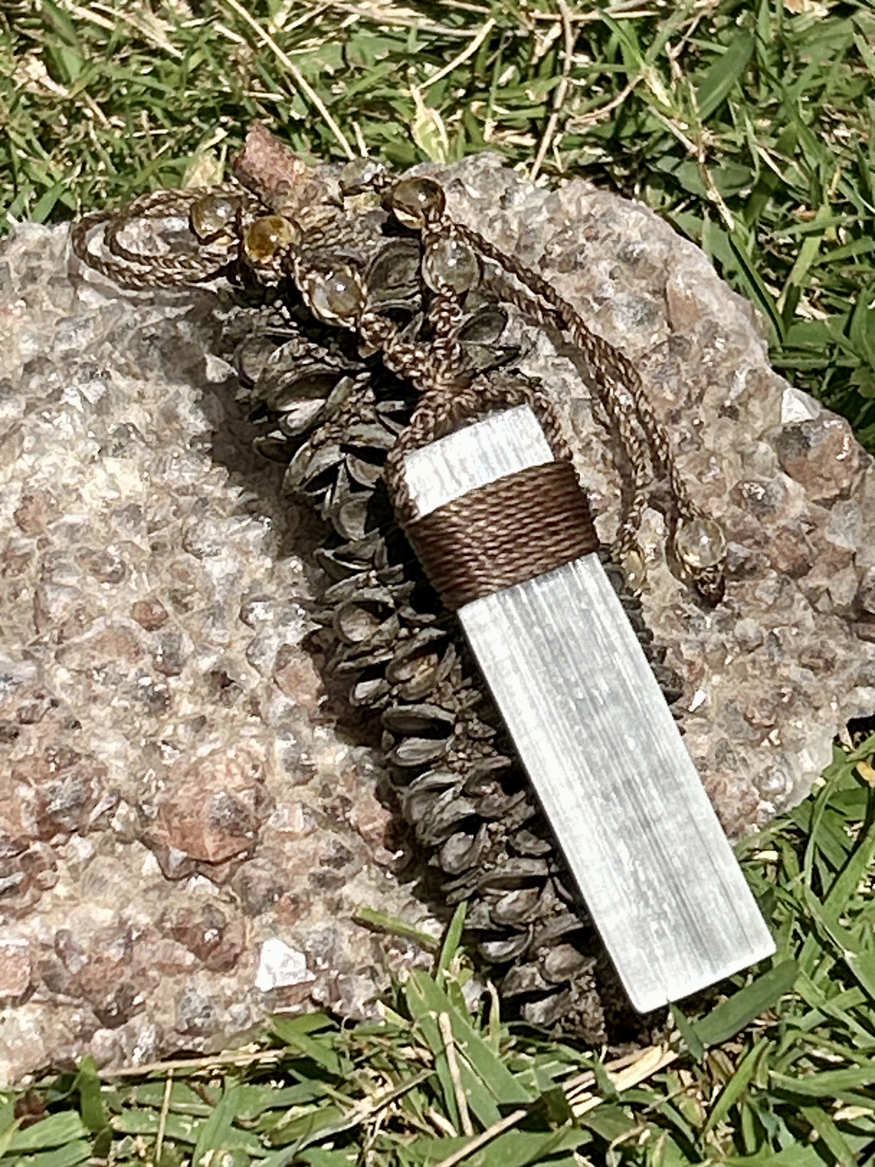 Selenite Necklace