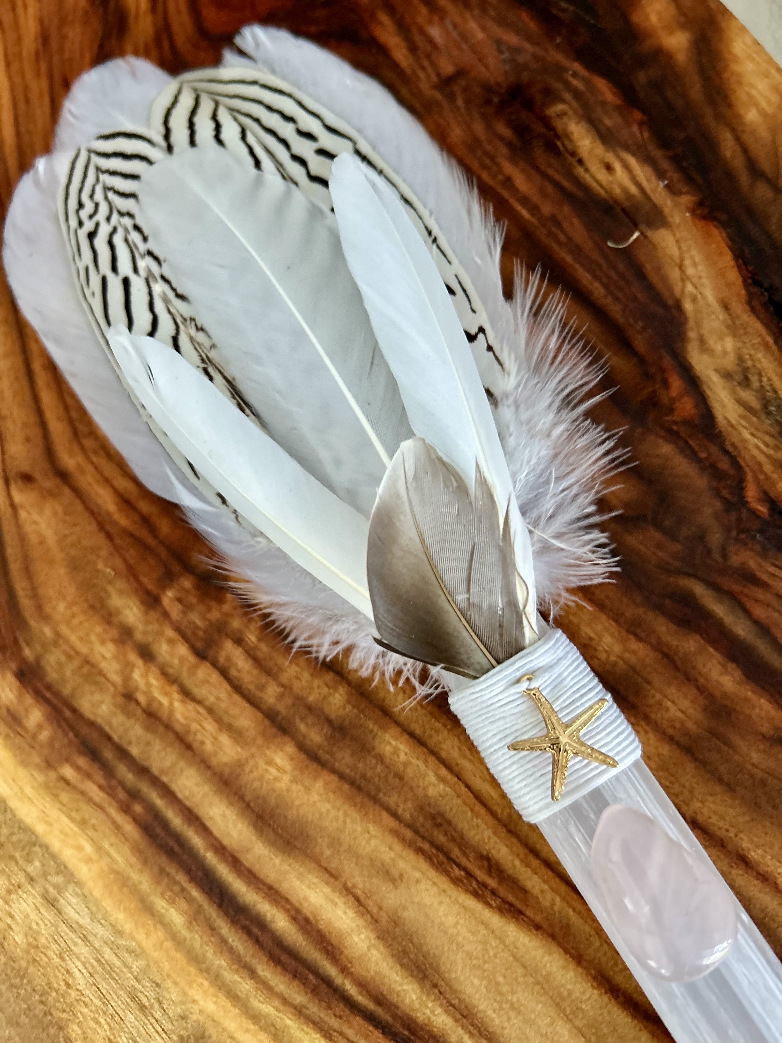 Selenite Healing Wand