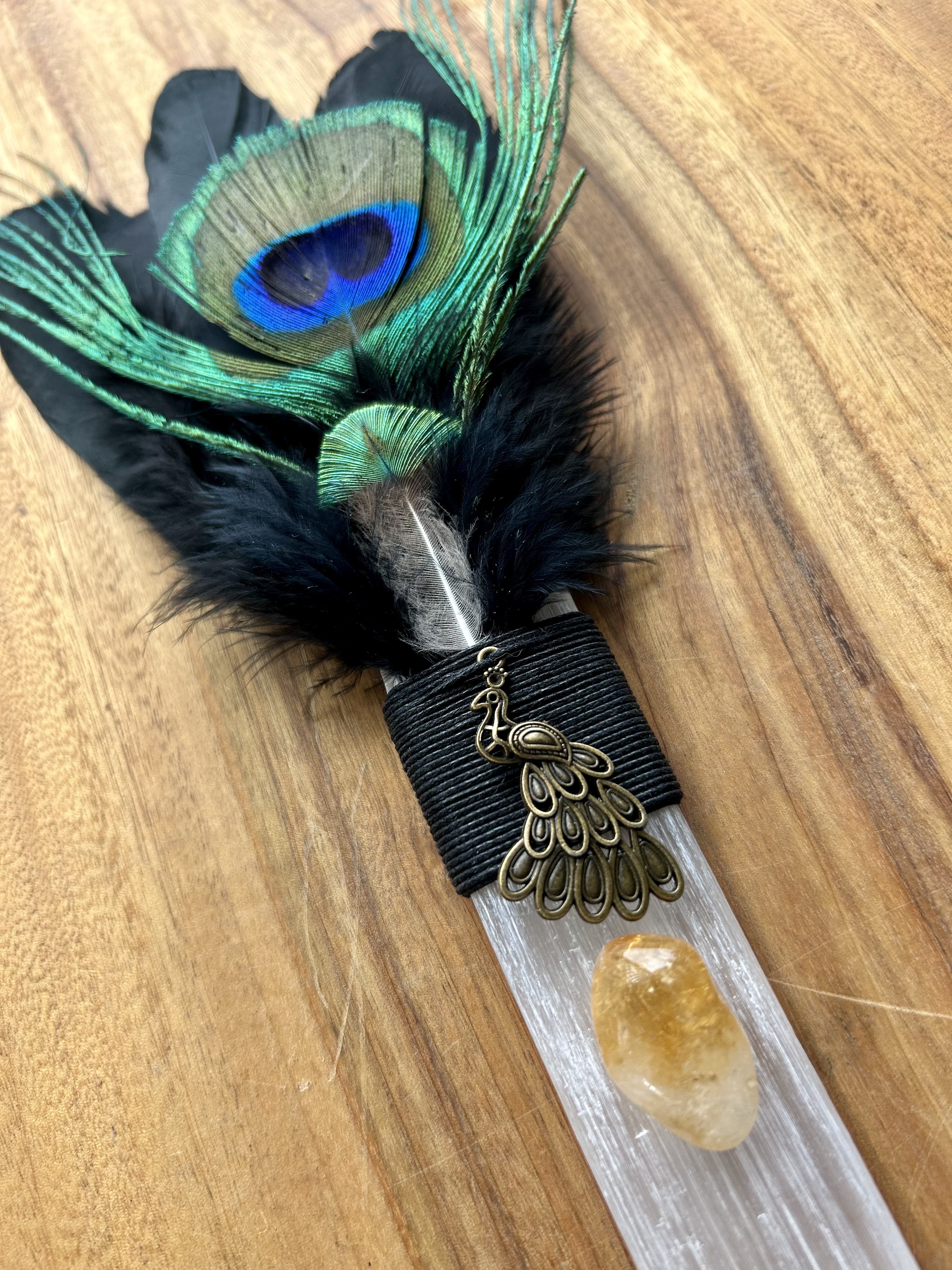 Selenite Healing Wand