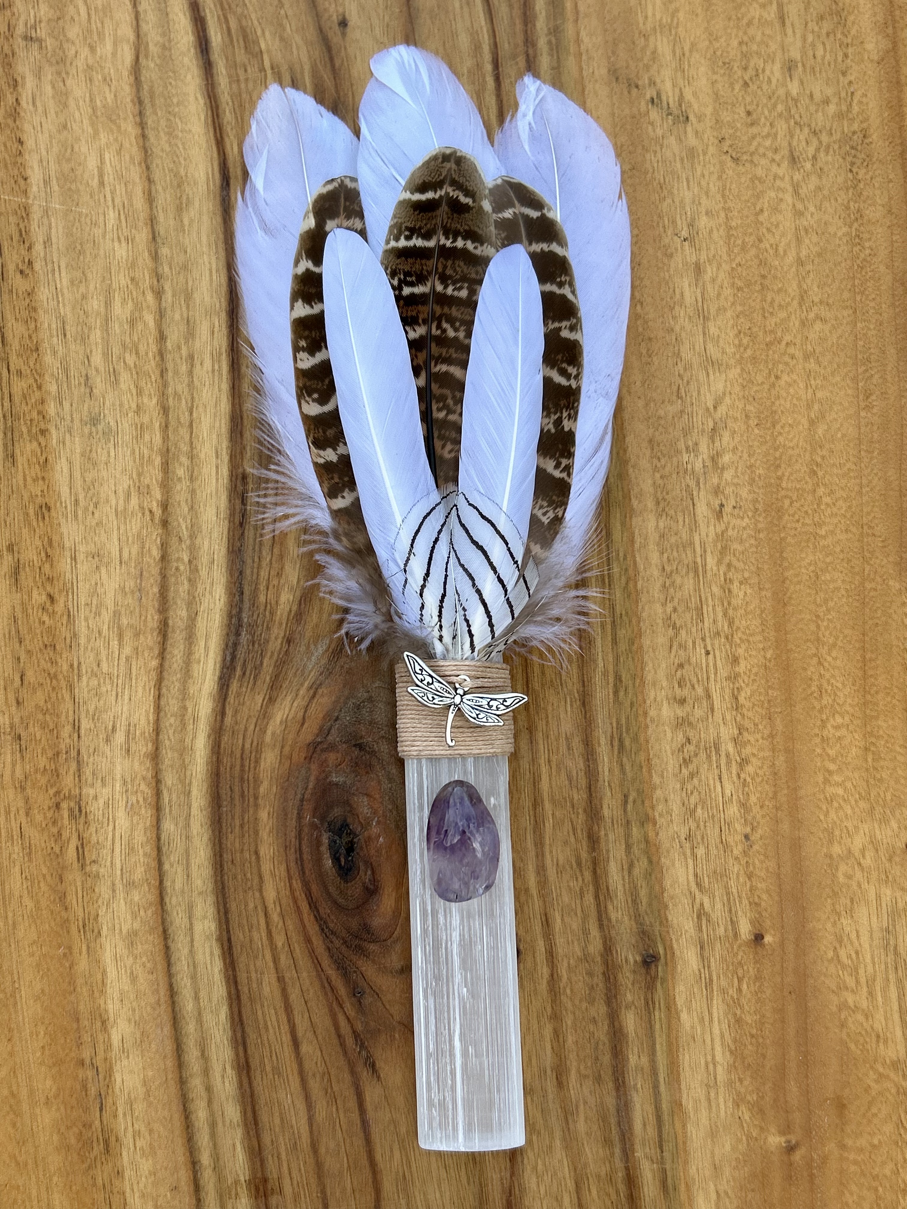Selenite Healing Wand