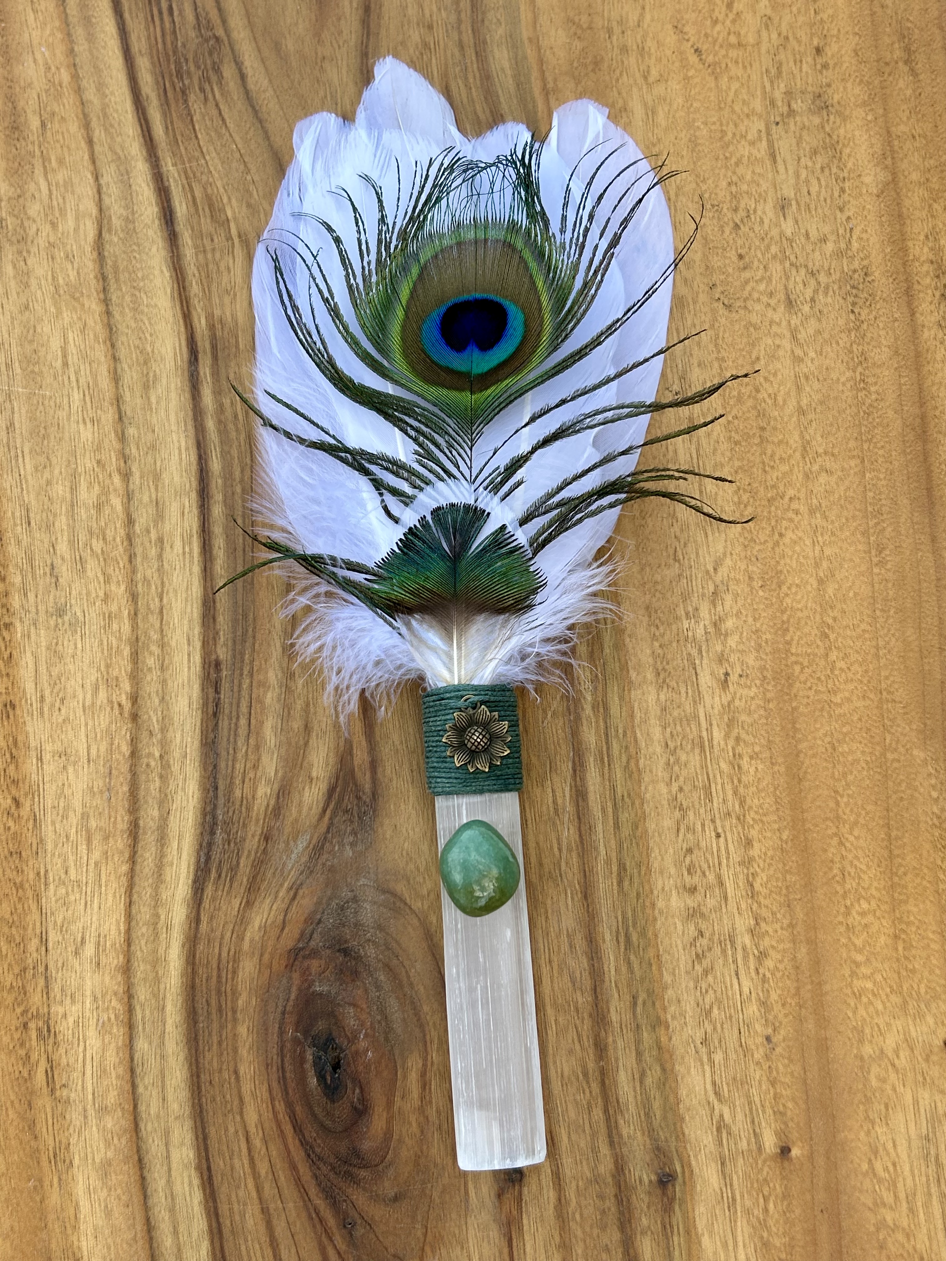 Selenite Healing Wand