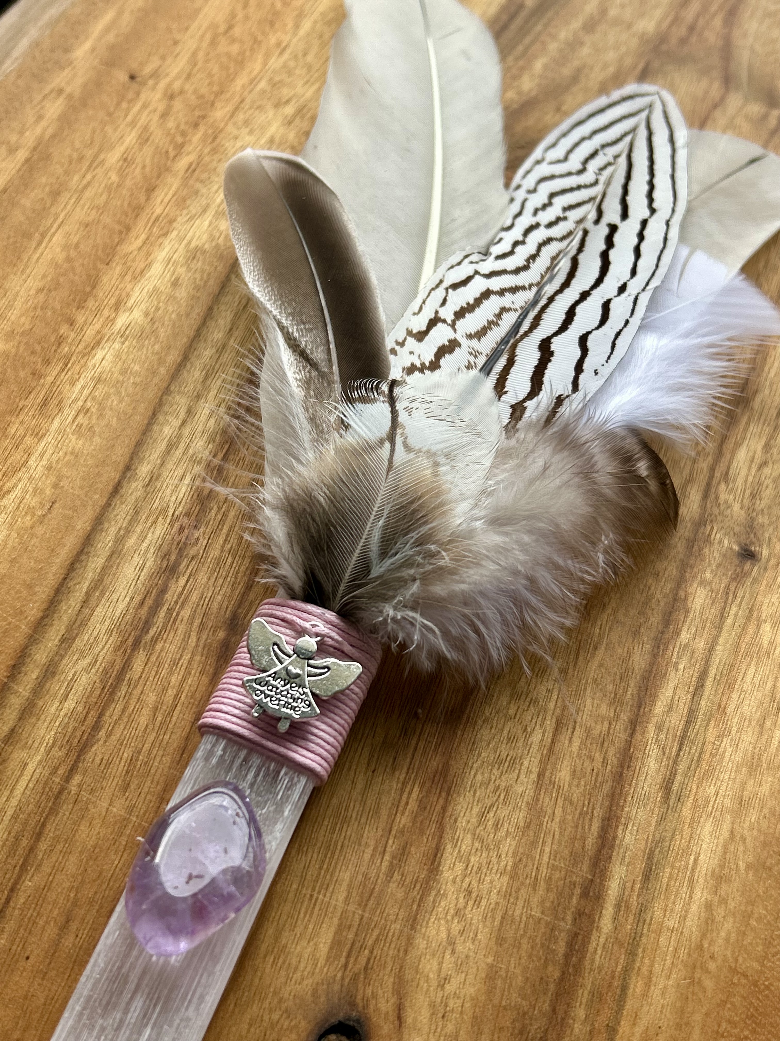 Selenite Healing Wand