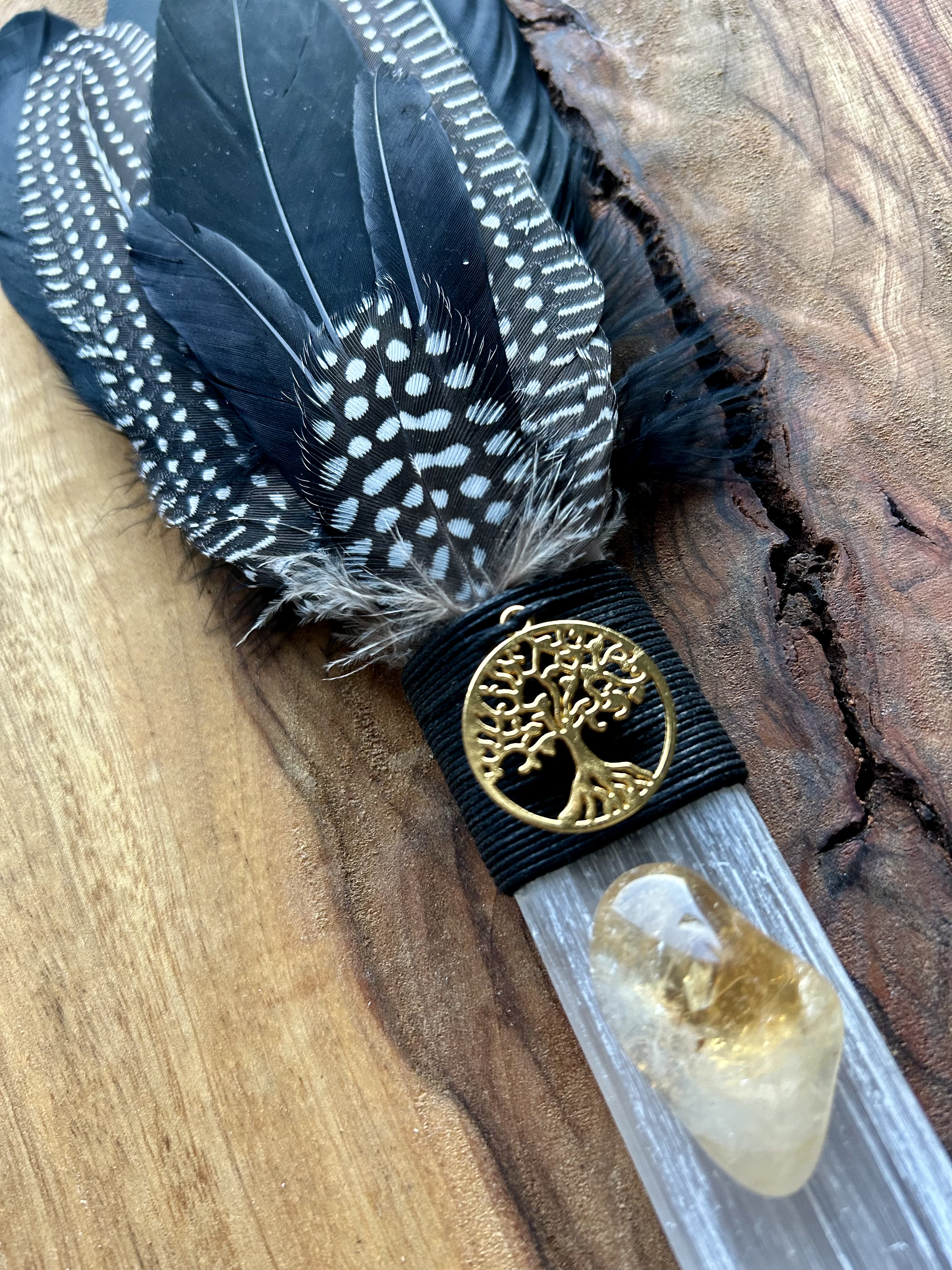 Selenite Healing Wand